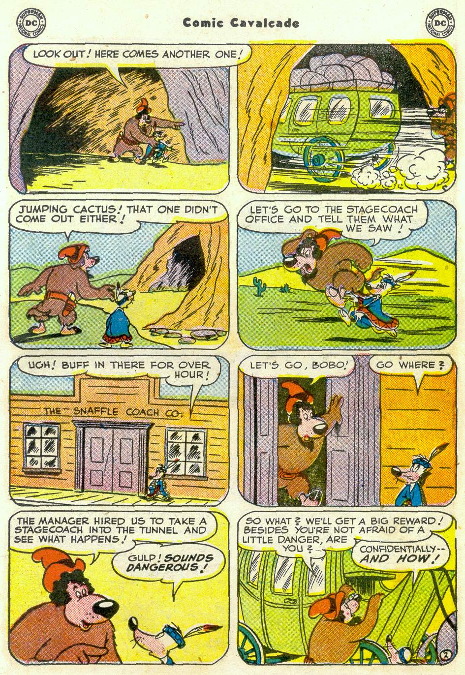 Read online Comic Cavalcade comic -  Issue #49 - 43