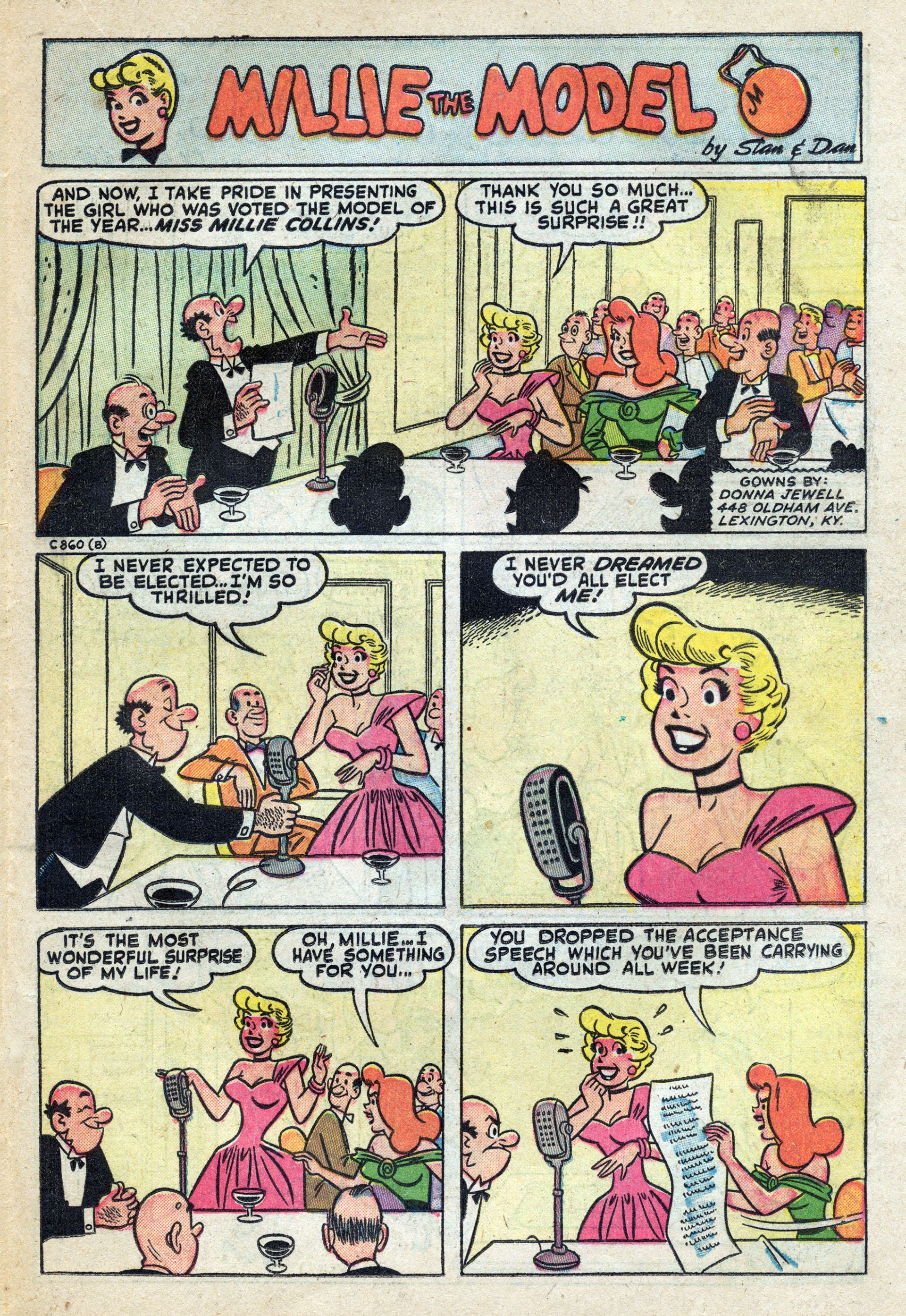 Read online Millie the Model comic -  Issue #46 - 19