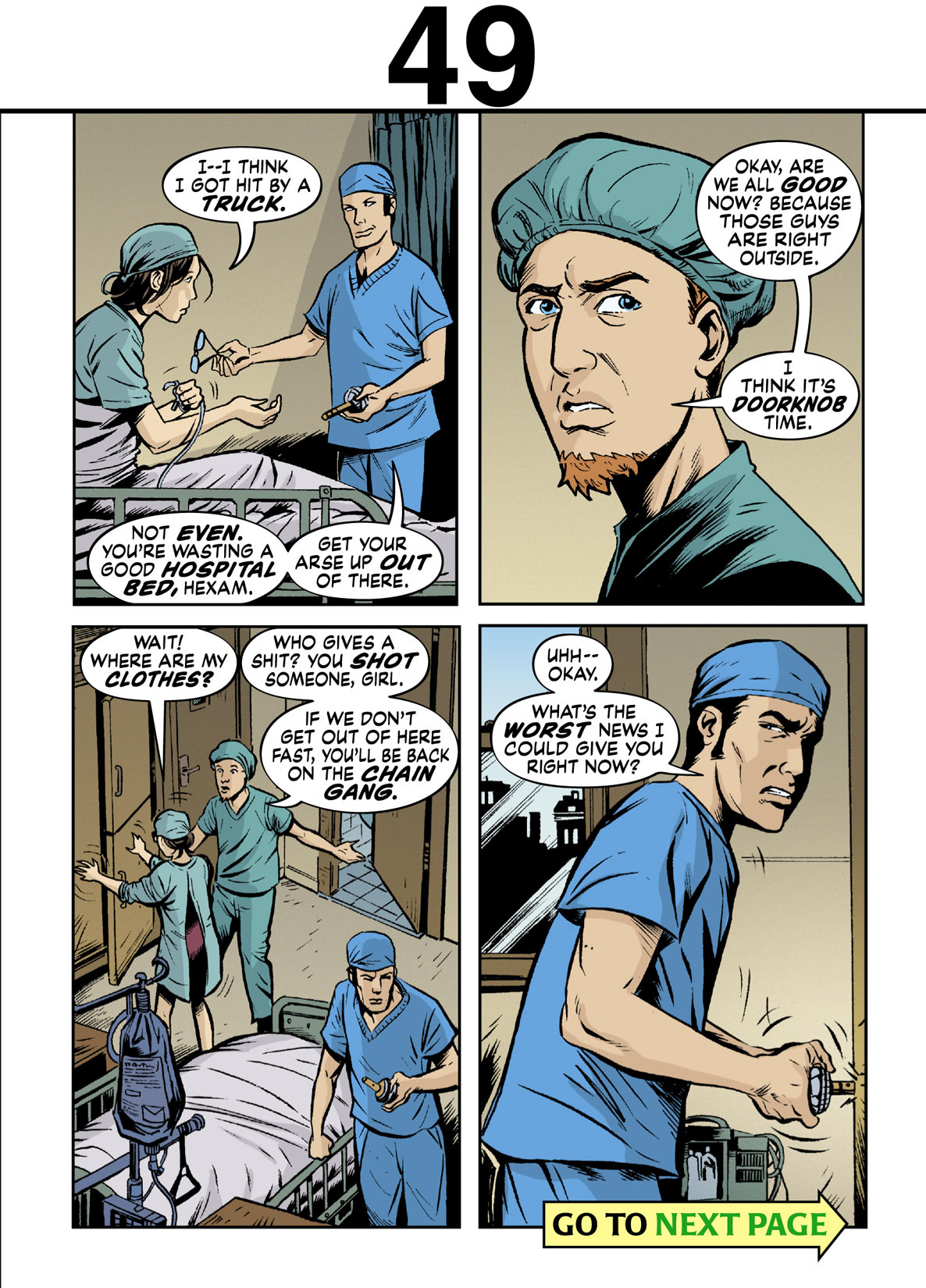 Read online The Unwritten comic -  Issue #17 - 47
