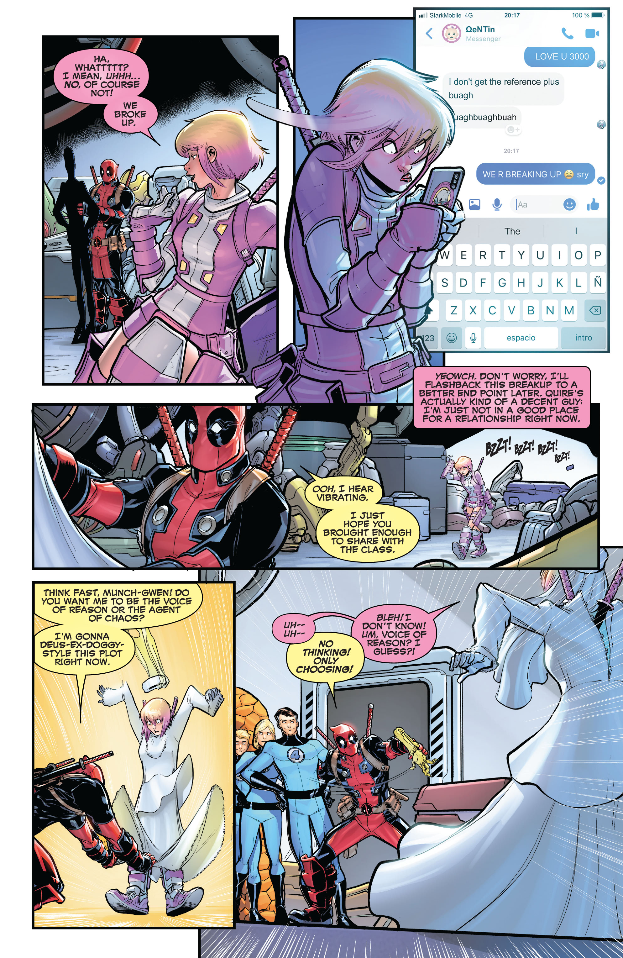 Read online Gwenpool Strikes Back comic -  Issue # _TPB - 34
