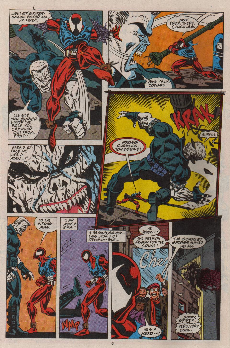 Read online Web of Spider-Man (1985) comic -  Issue #120 - 6