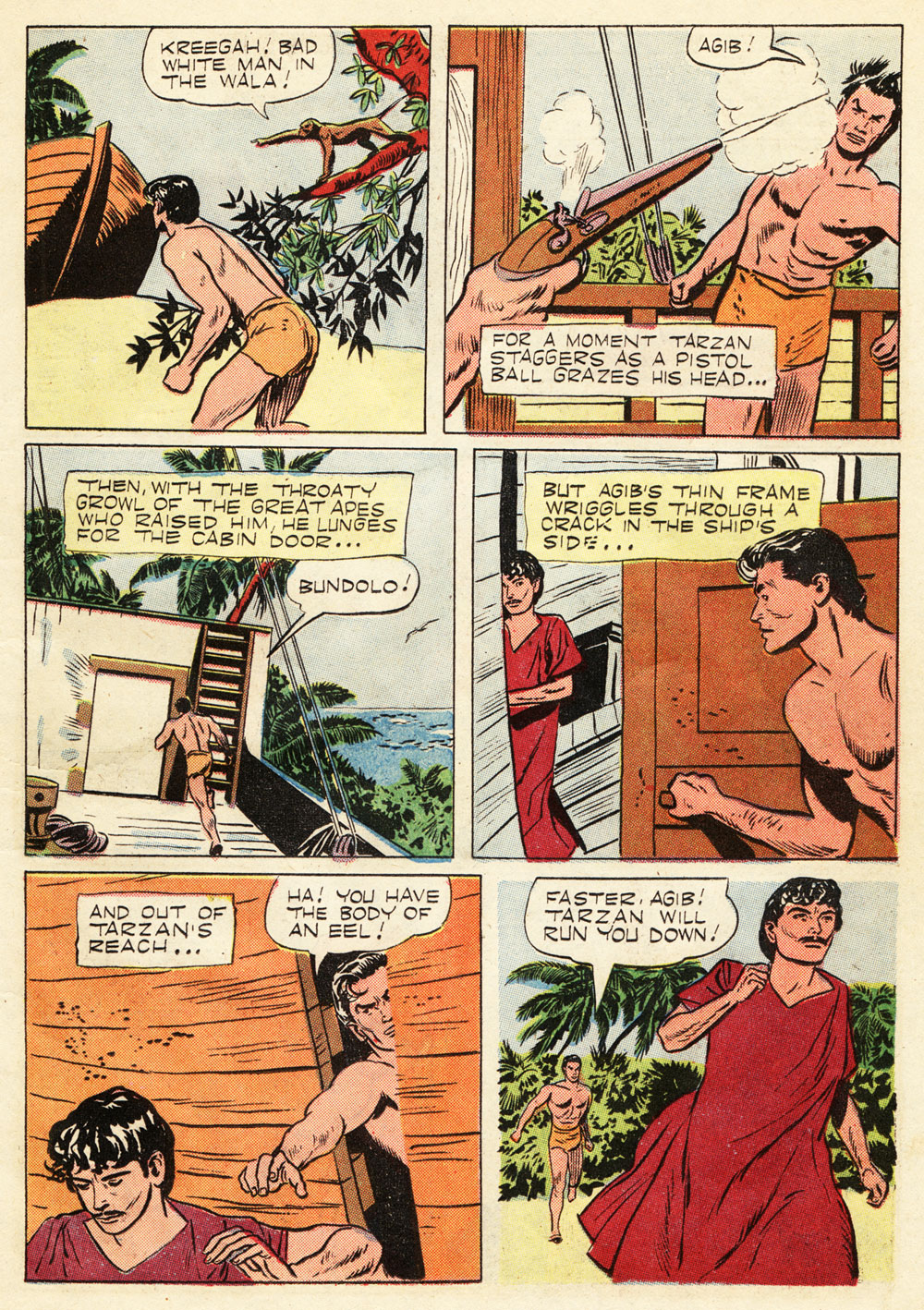 Read online Tarzan (1948) comic -  Issue #73 - 11