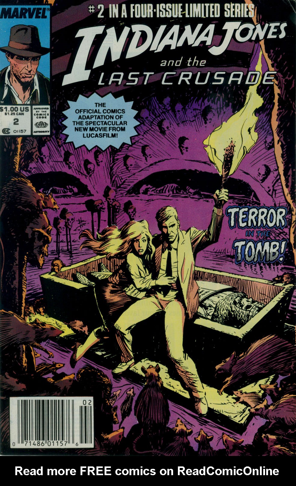 Read online Indiana Jones and the Last Crusade comic -  Issue #2 - 1