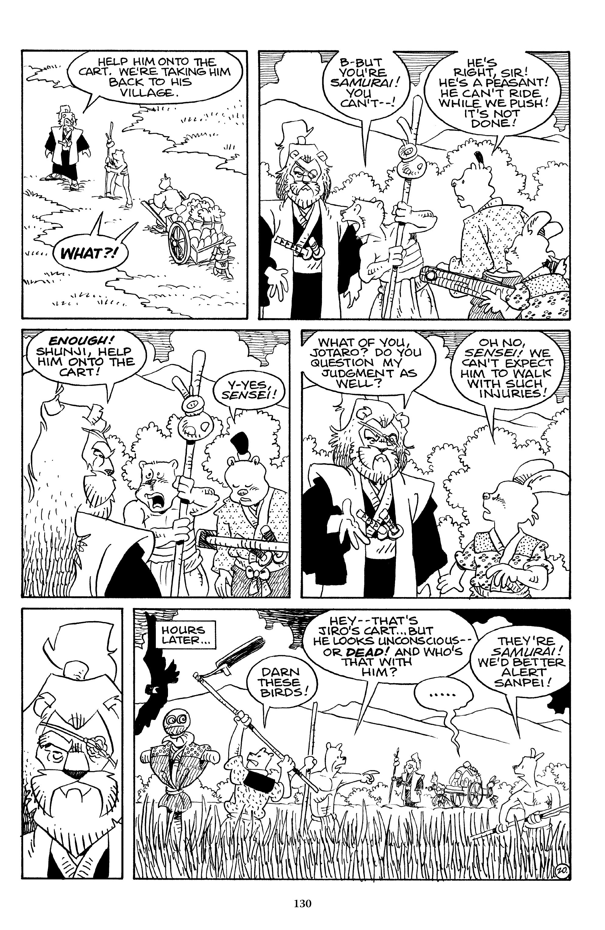 Read online The Usagi Yojimbo Saga comic -  Issue # TPB 4 - 129