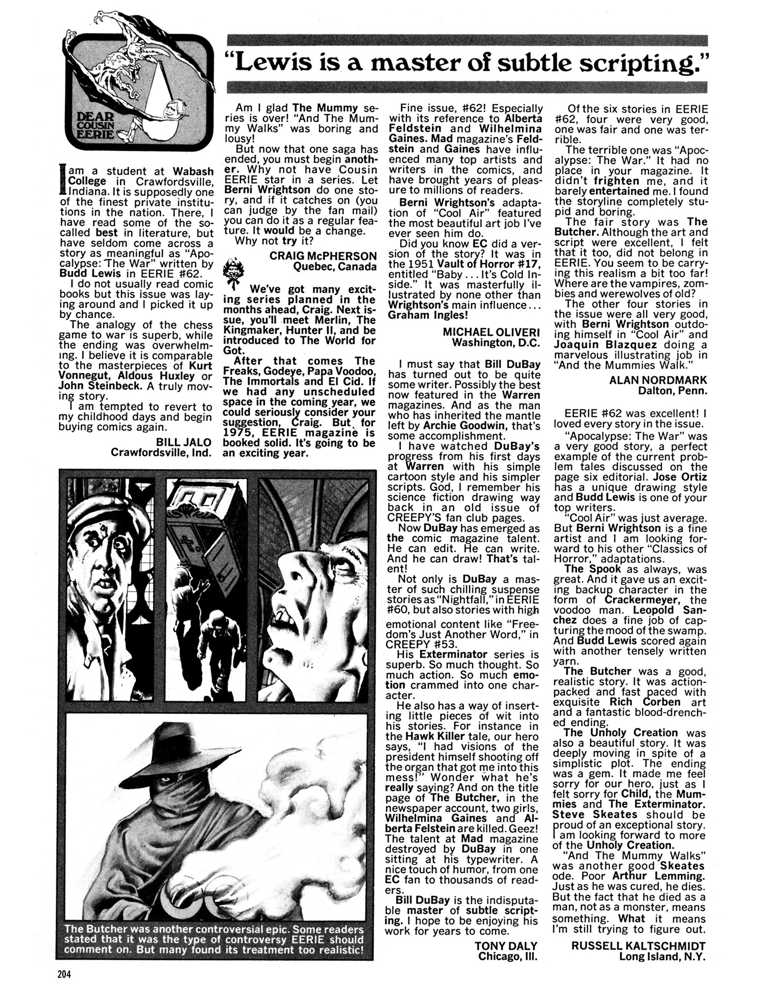 Read online Eerie Archives comic -  Issue # TPB 13 - 205