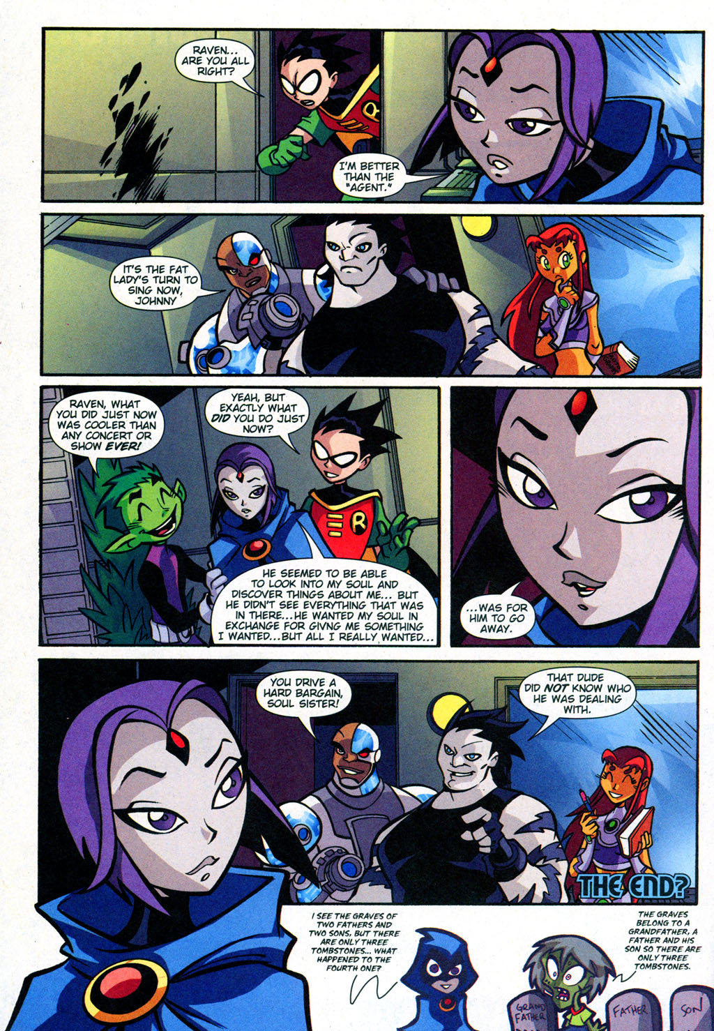 Read online Teen Titans Go! (2003) comic -  Issue #19 - 21