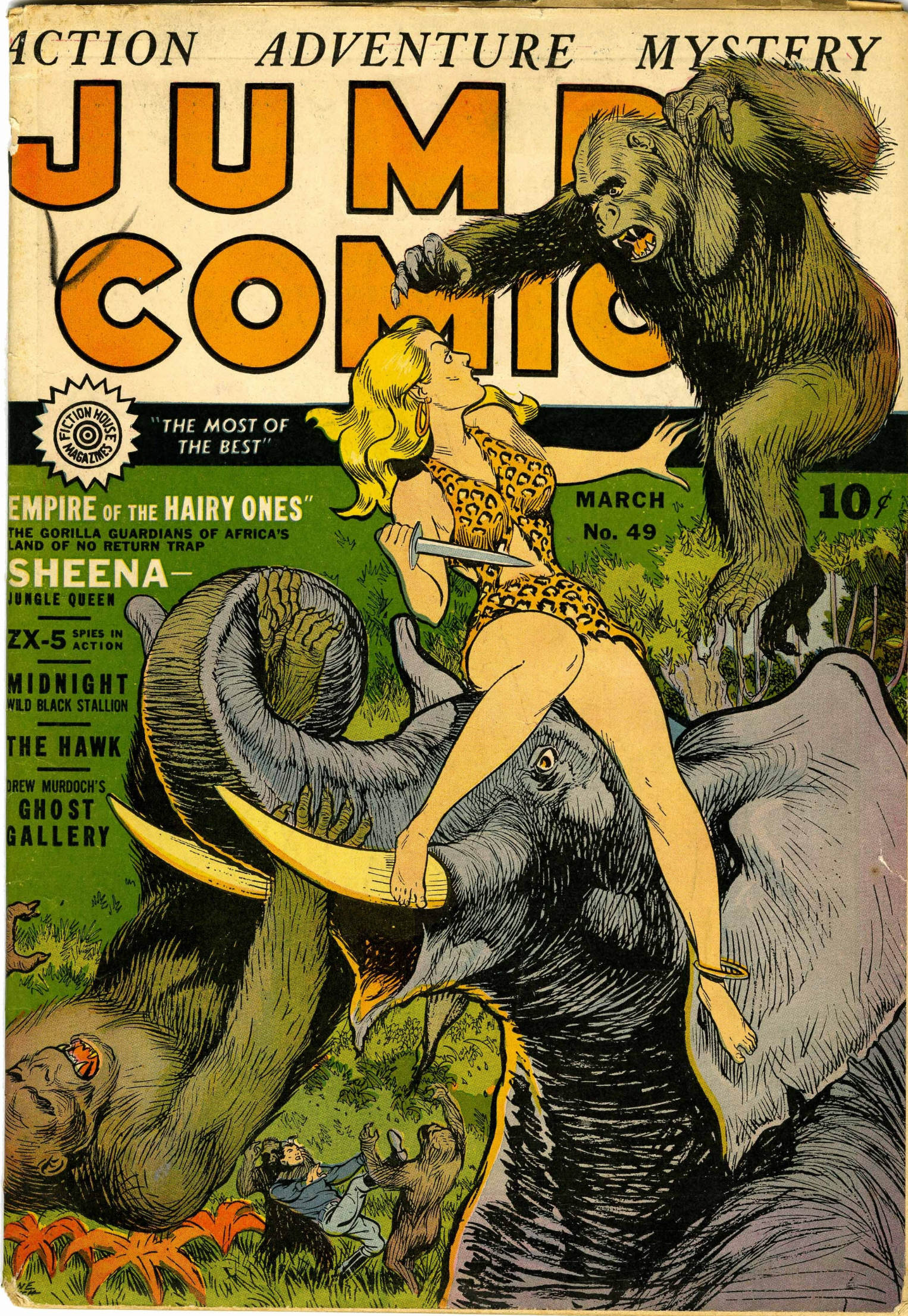 Read online Jumbo Comics comic -  Issue #49 - 1