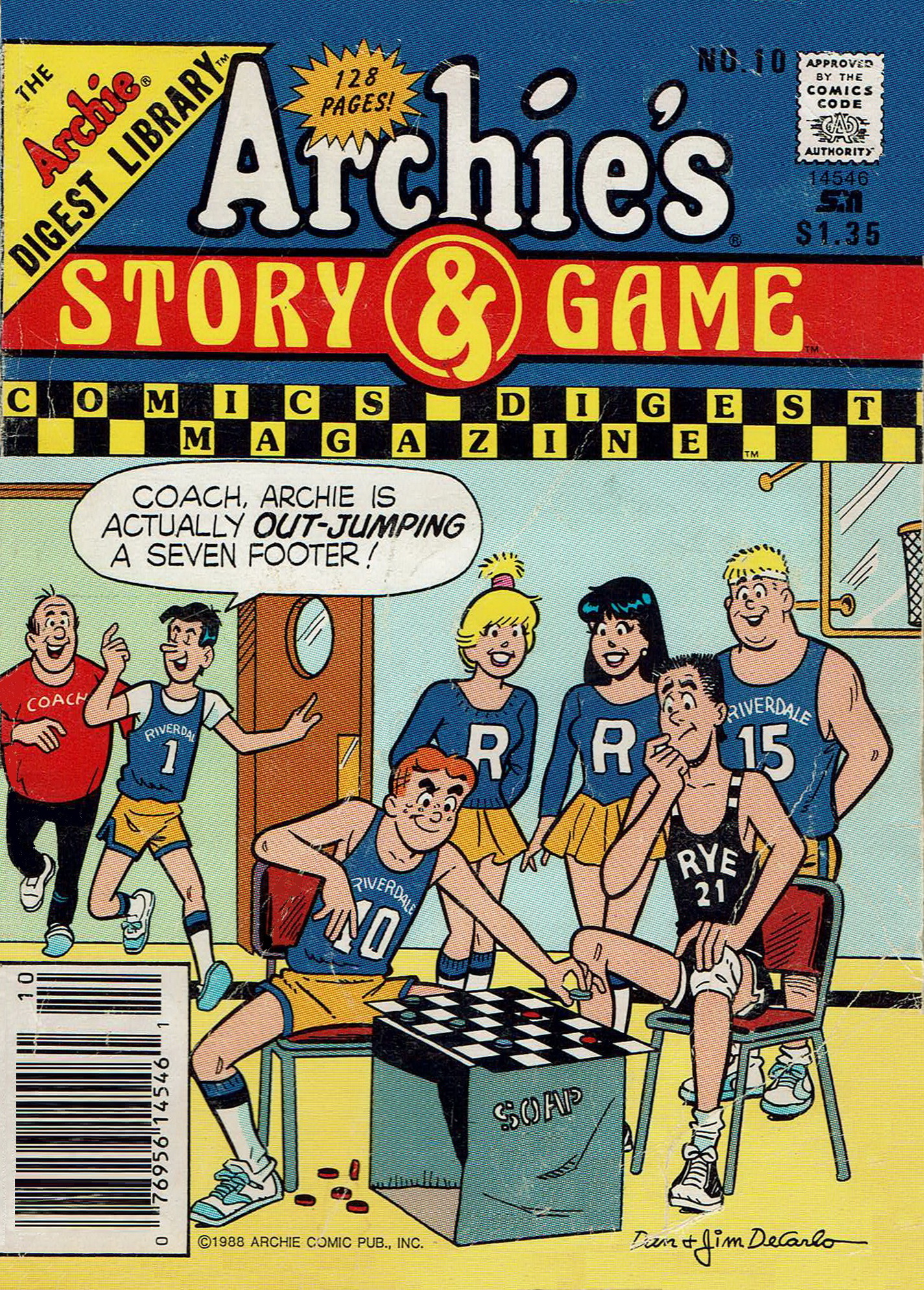 Read online Archie's Story & Game Digest Magazine comic -  Issue #10 - 1