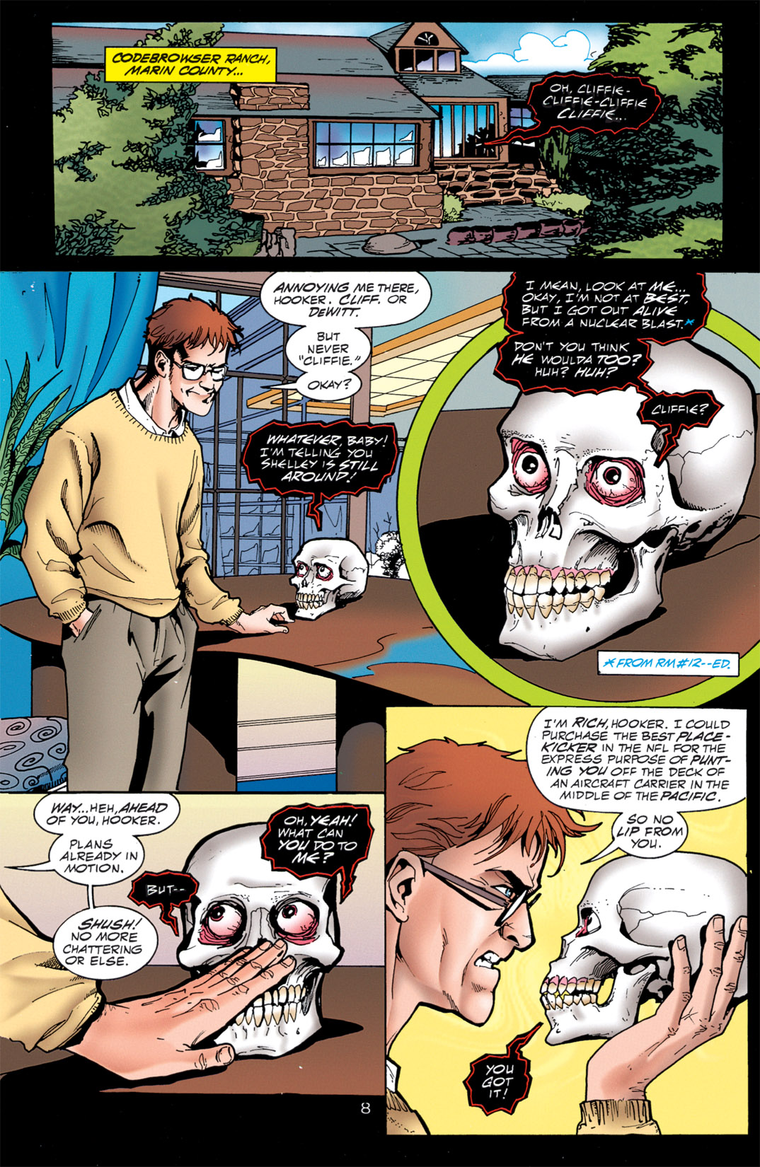 Read online Resurrection Man (1997) comic -  Issue #14 - 9