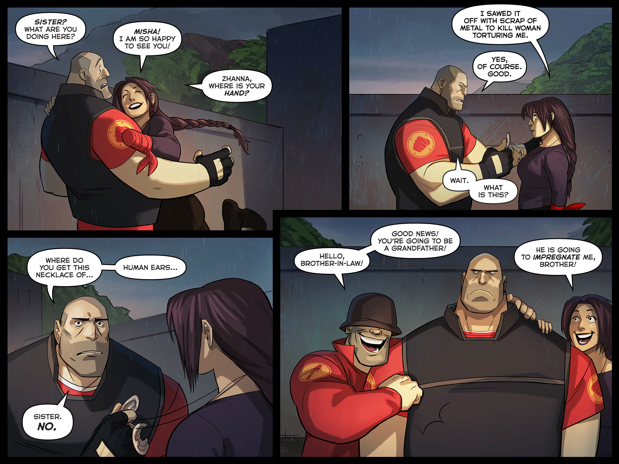 Read online Team Fortress 2 comic -  Issue #6 - 35