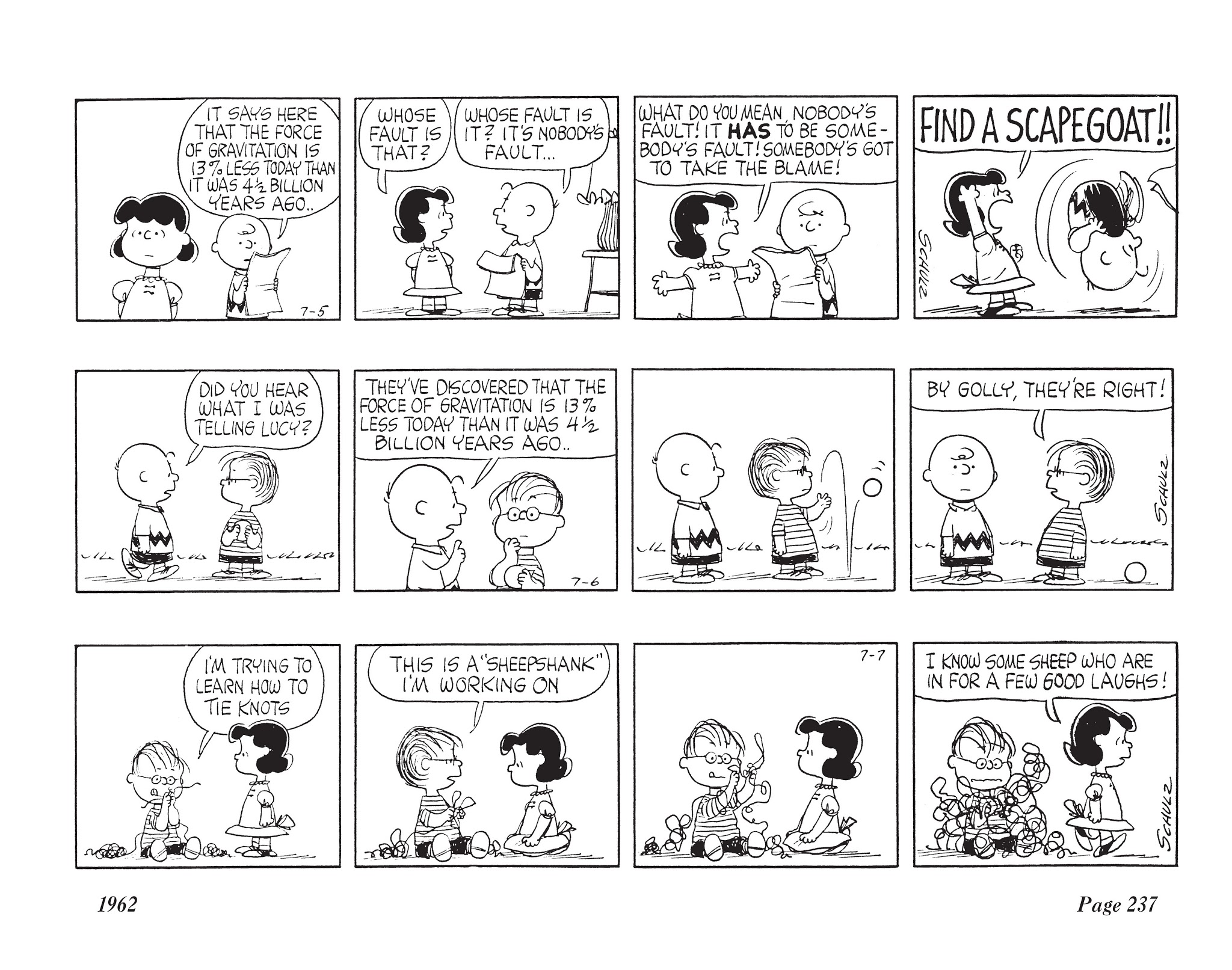Read online The Complete Peanuts comic -  Issue # TPB 6 - 252