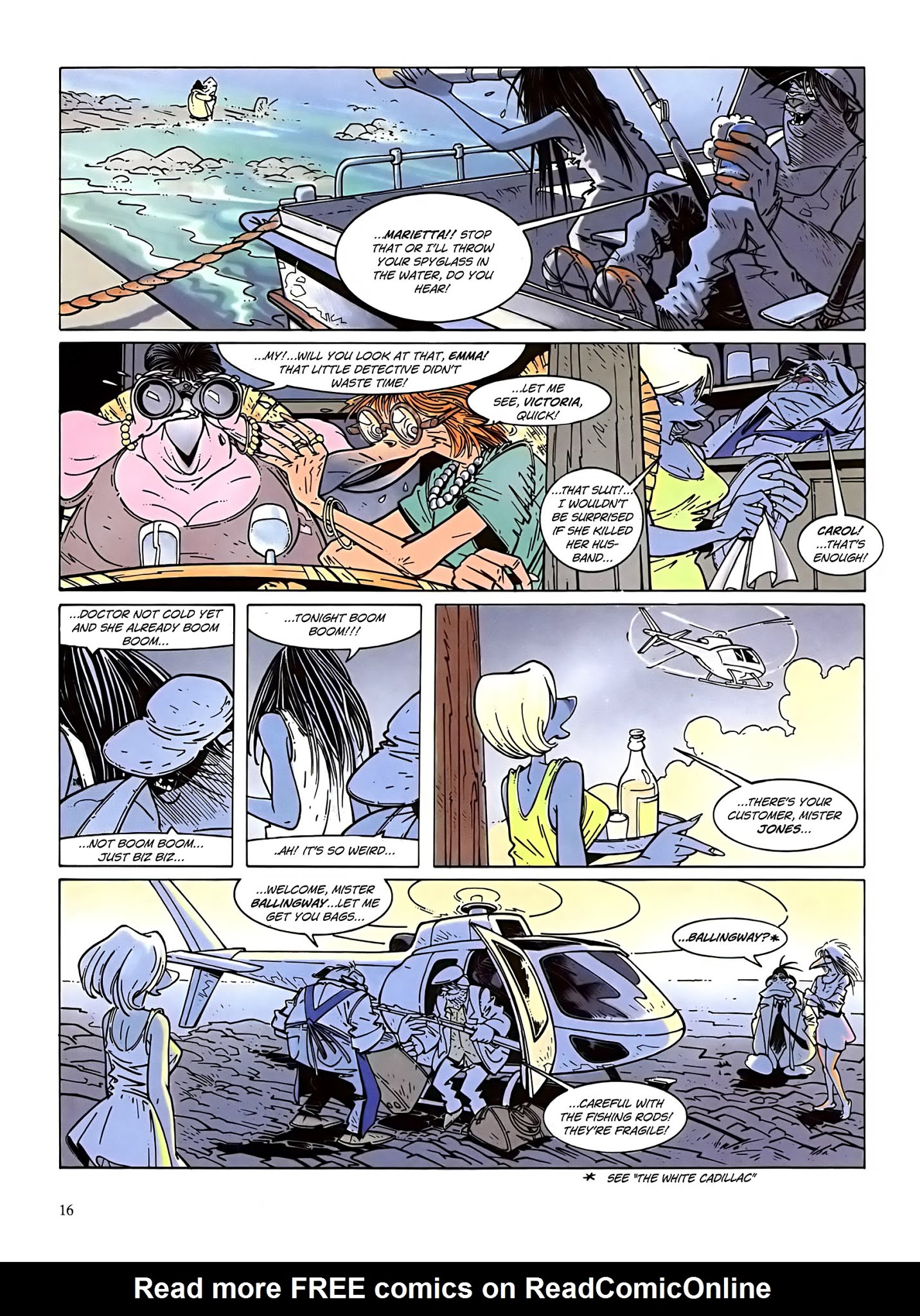 Read online Une enquête de l'inspecteur Canardo comic -  Issue #7 - 17