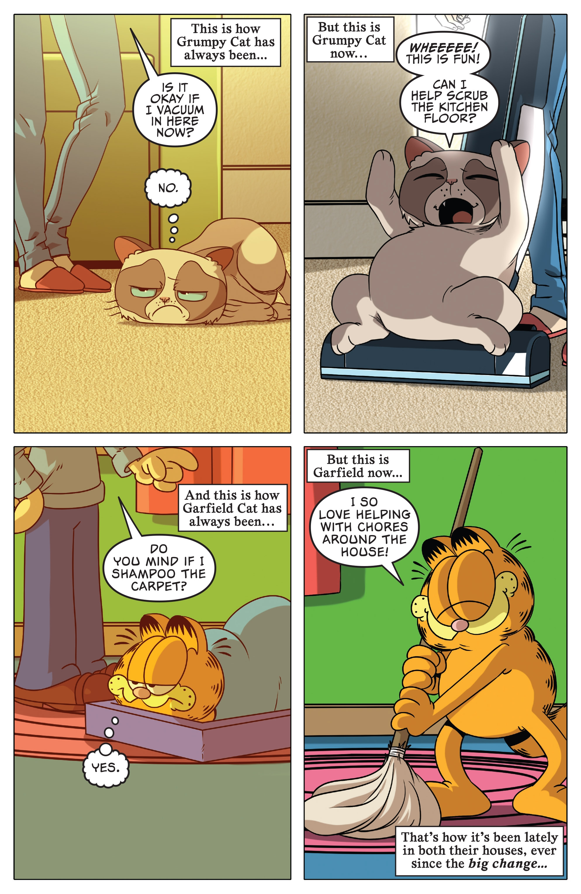 Read online Grumpy Cat/Garfield comic -  Issue #3 - 3