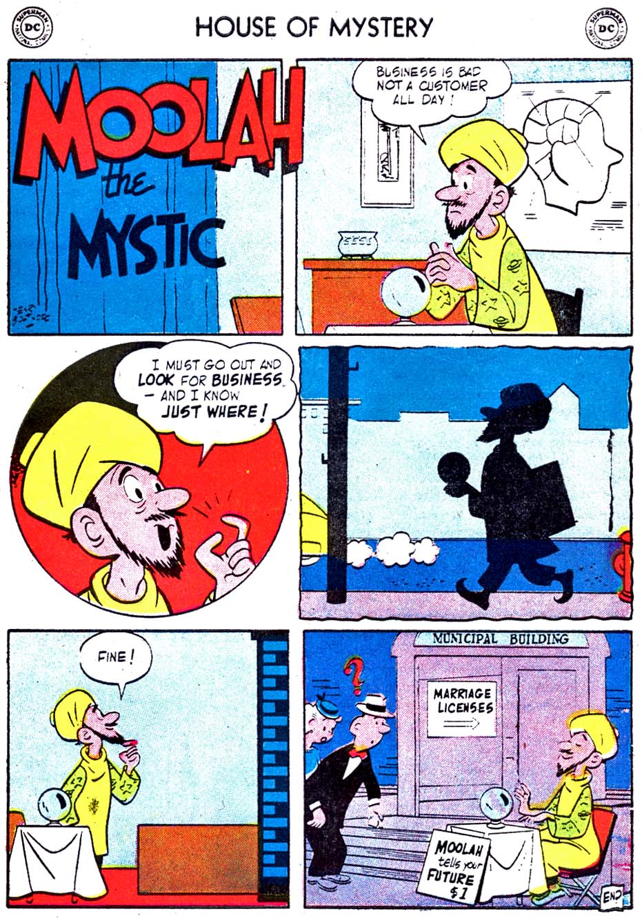 Read online House of Mystery (1951) comic -  Issue #46 - 26