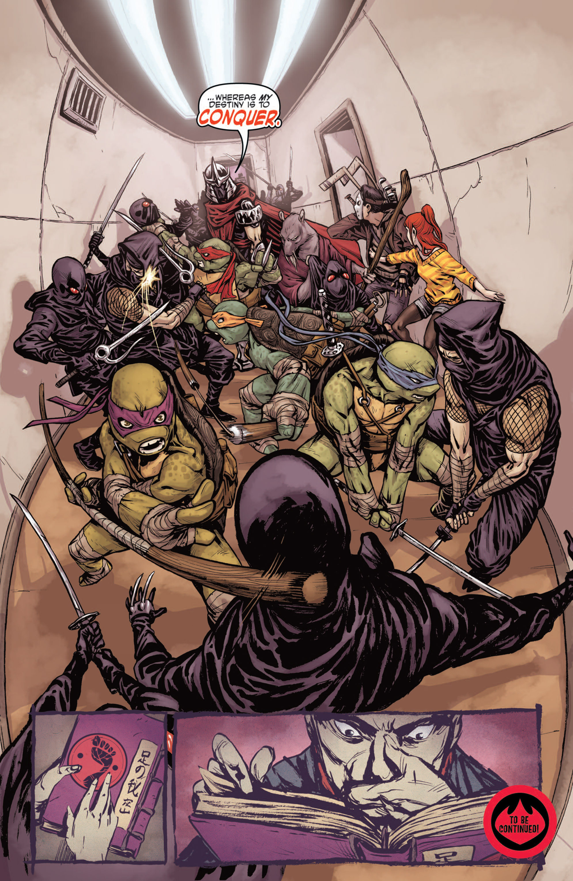 Read online Teenage Mutant Ninja Turtles: The Secret History of the Foot Clan comic -  Issue #2 - 24