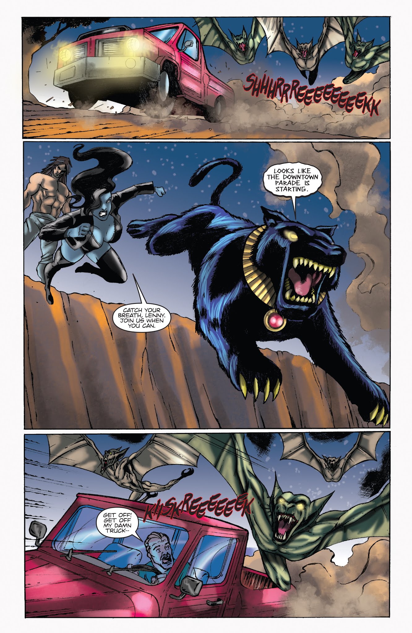 Read online Pantha comic -  Issue #5 - 8