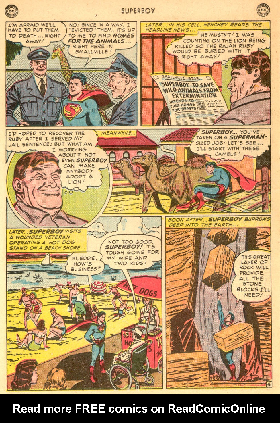 Read online Superboy (1949) comic -  Issue #5 - 17