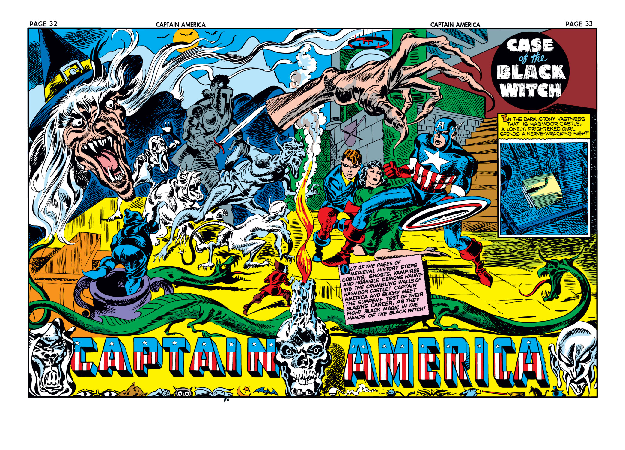 Read online Captain America Comics comic -  Issue #8 - 35