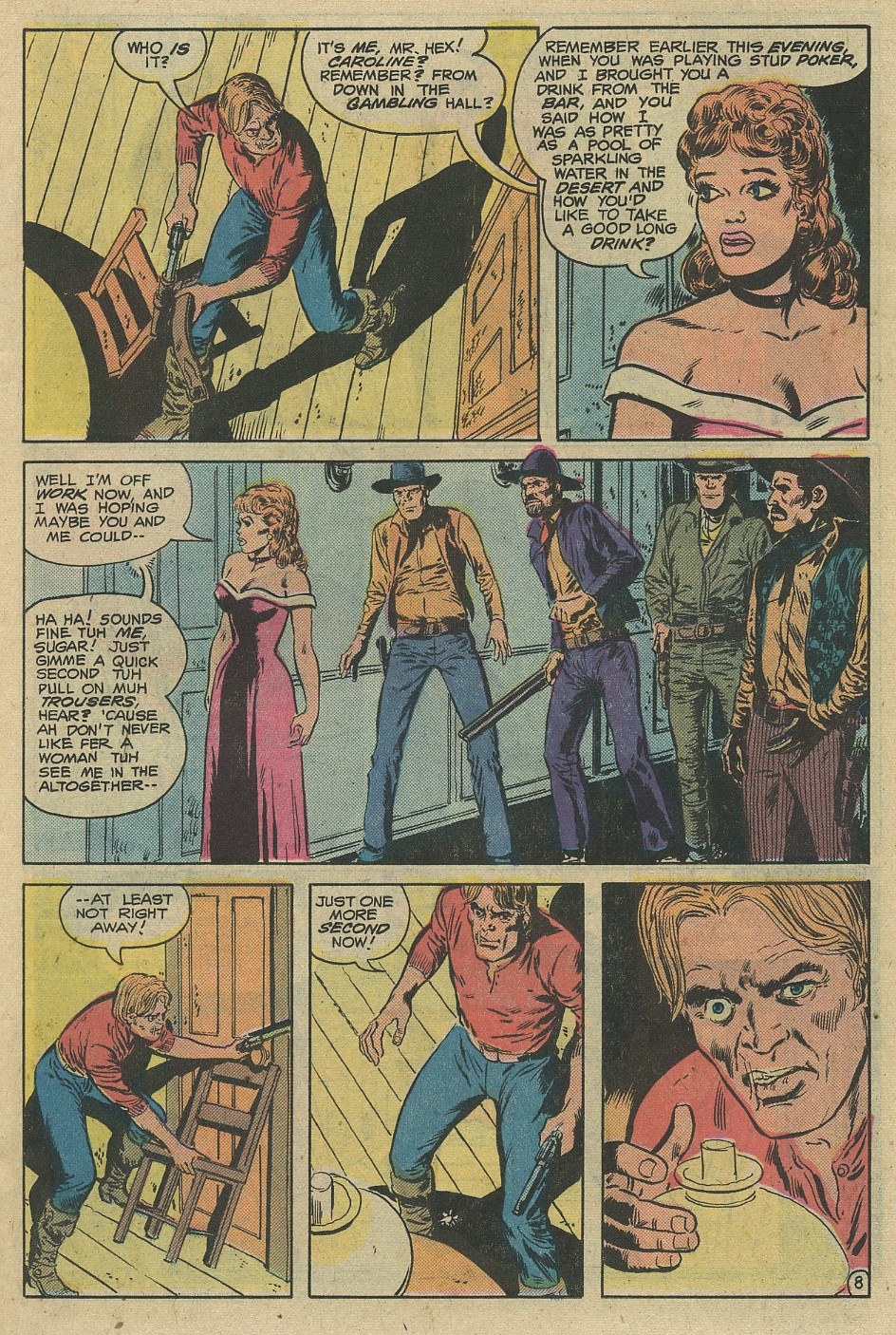 Read online Jonah Hex (1977) comic -  Issue #42 - 9