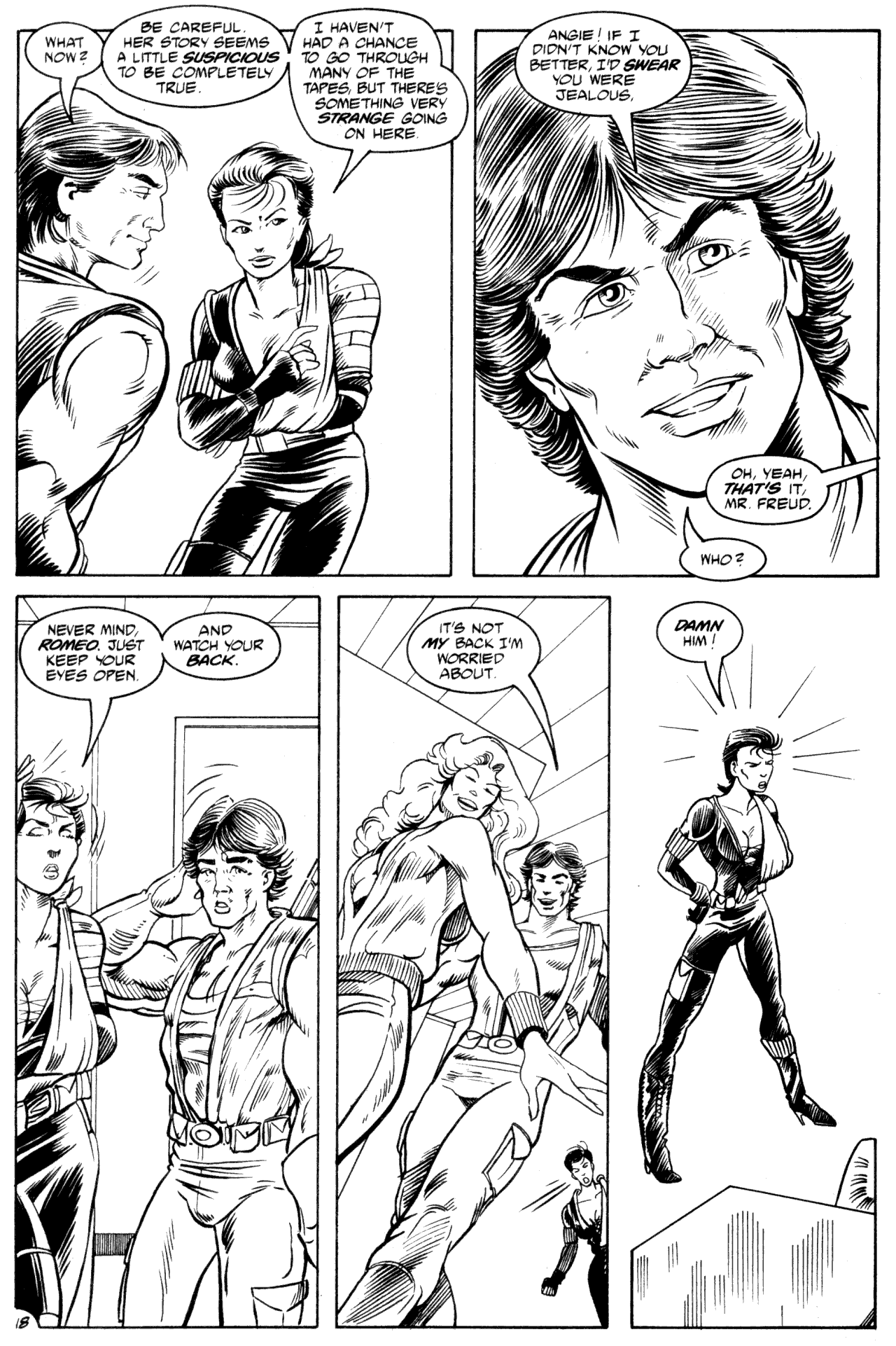 Read online Solo Ex-Mutants comic -  Issue #6 - 20