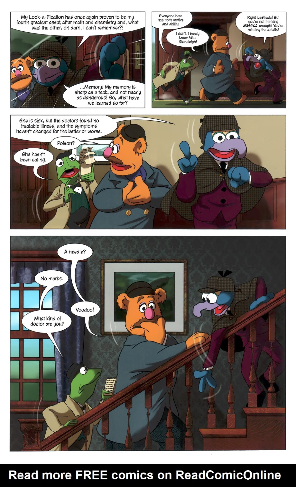 Read online Muppet Sherlock Holmes comic -  Issue #1 - 18