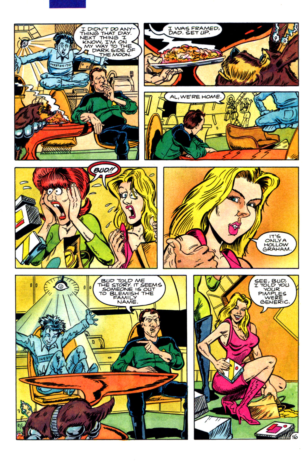 Read online Married... with Children: 2099 comic -  Issue #1 - 21