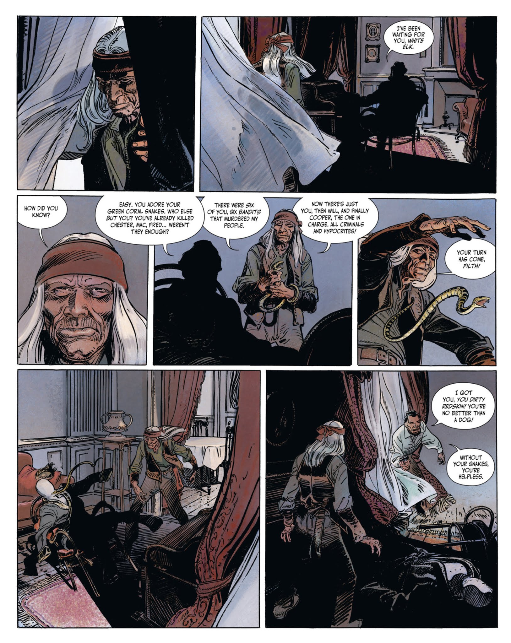 Read online Bouncer comic -  Issue #5 - 17