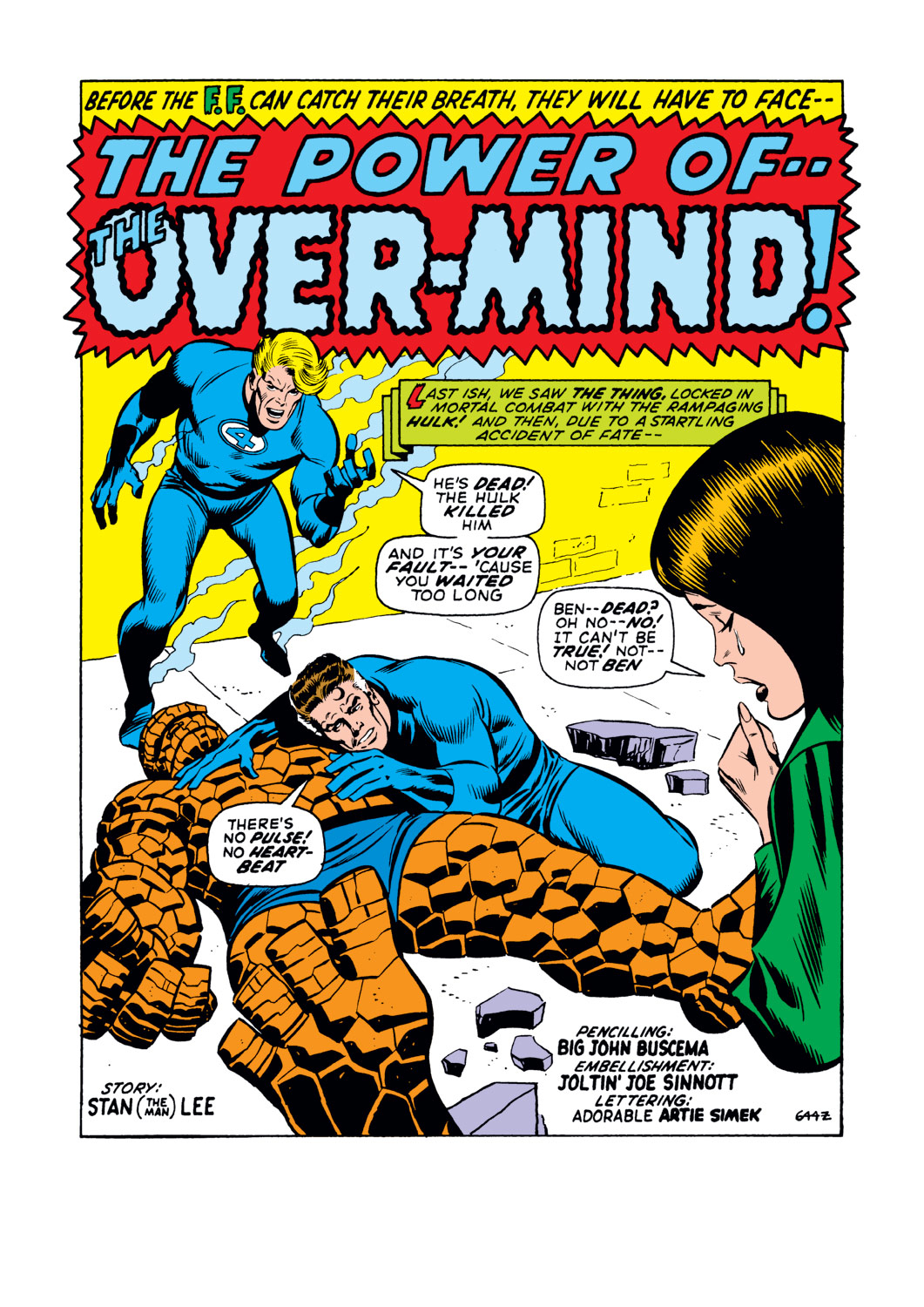 Read online Fantastic Four (1961) comic -  Issue #113 - 2
