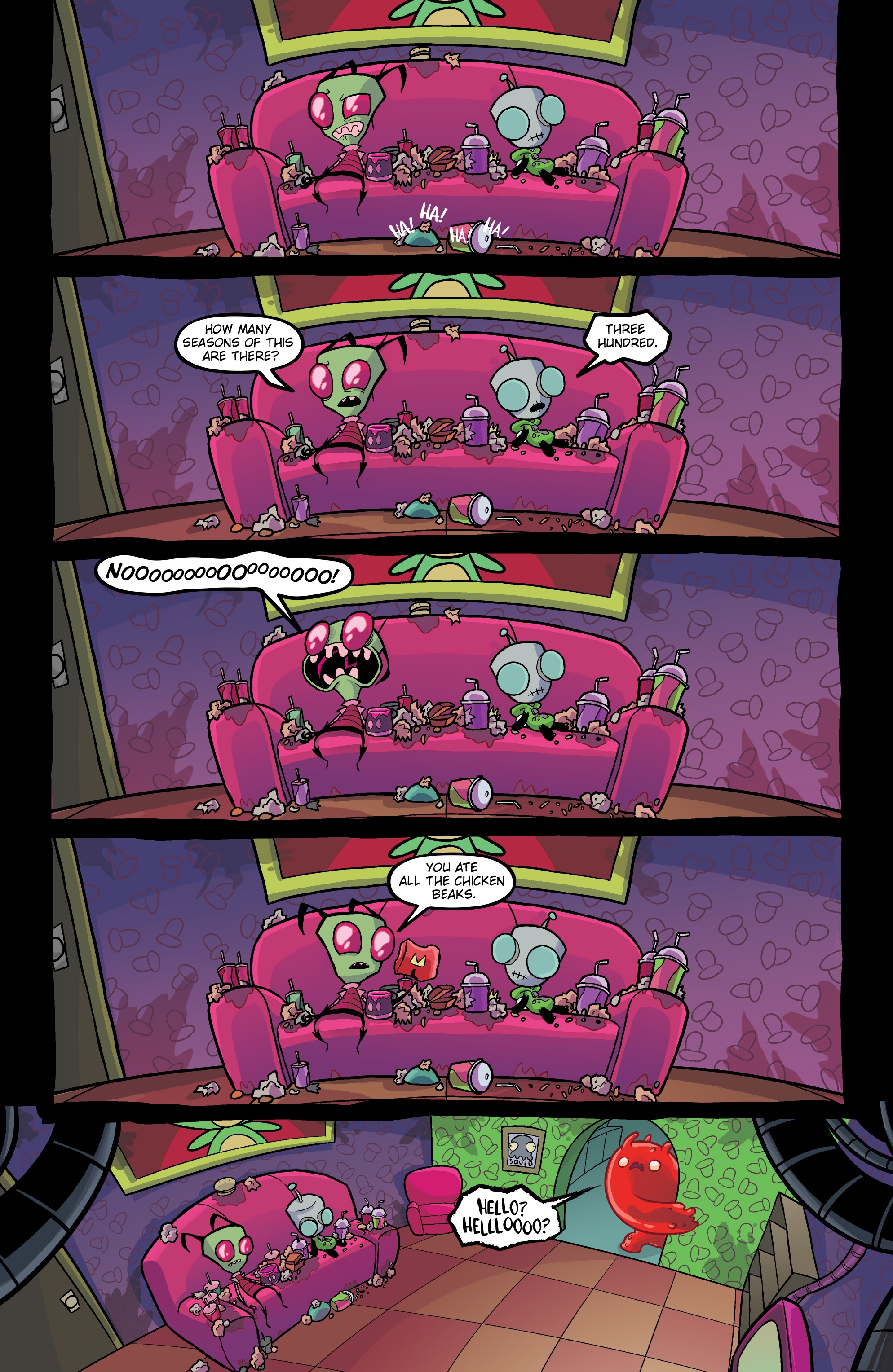 Read online Invader Zim comic -  Issue # _TPB 4 - 109