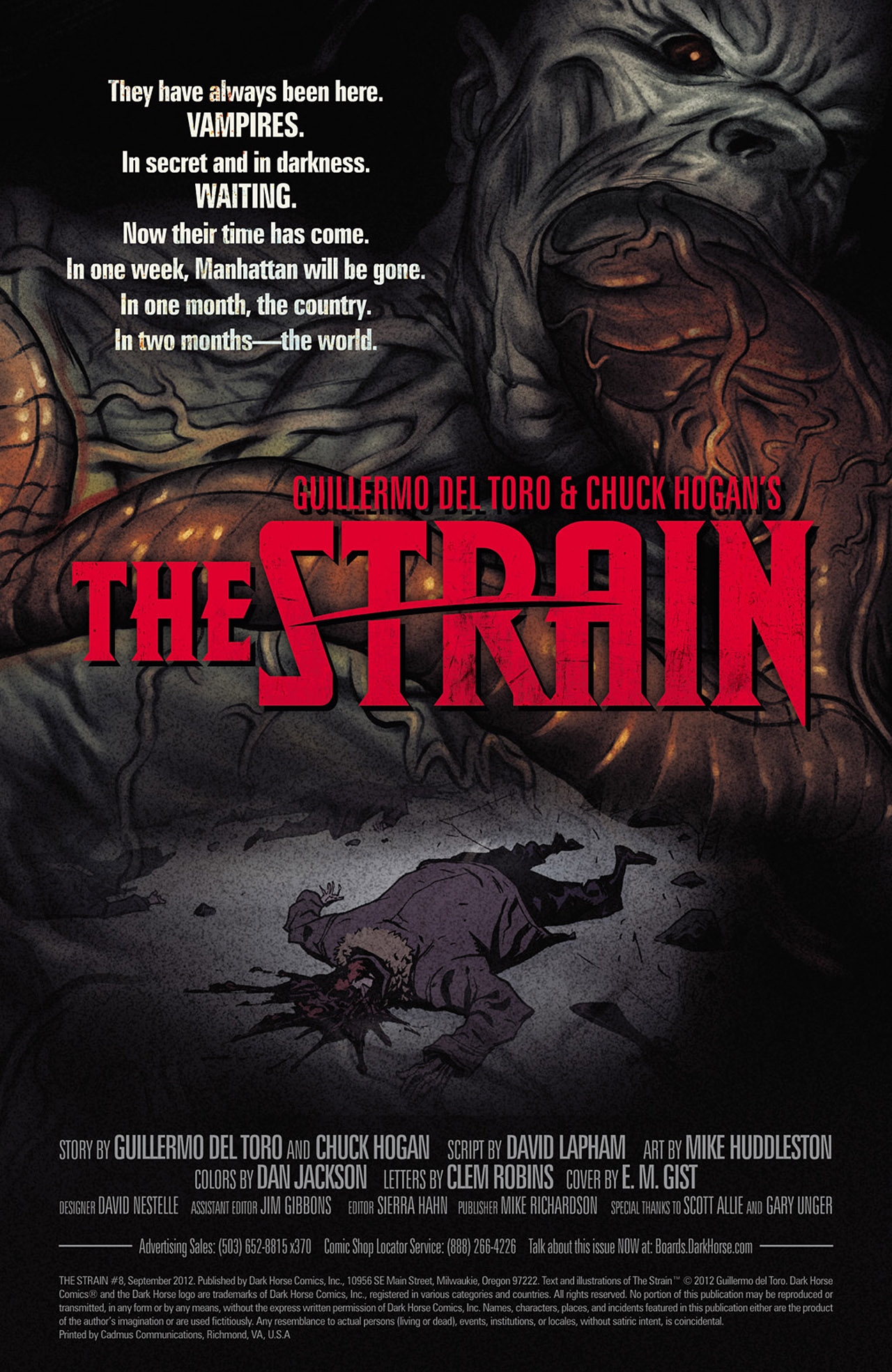 Read online The Strain comic -  Issue #8 - 2