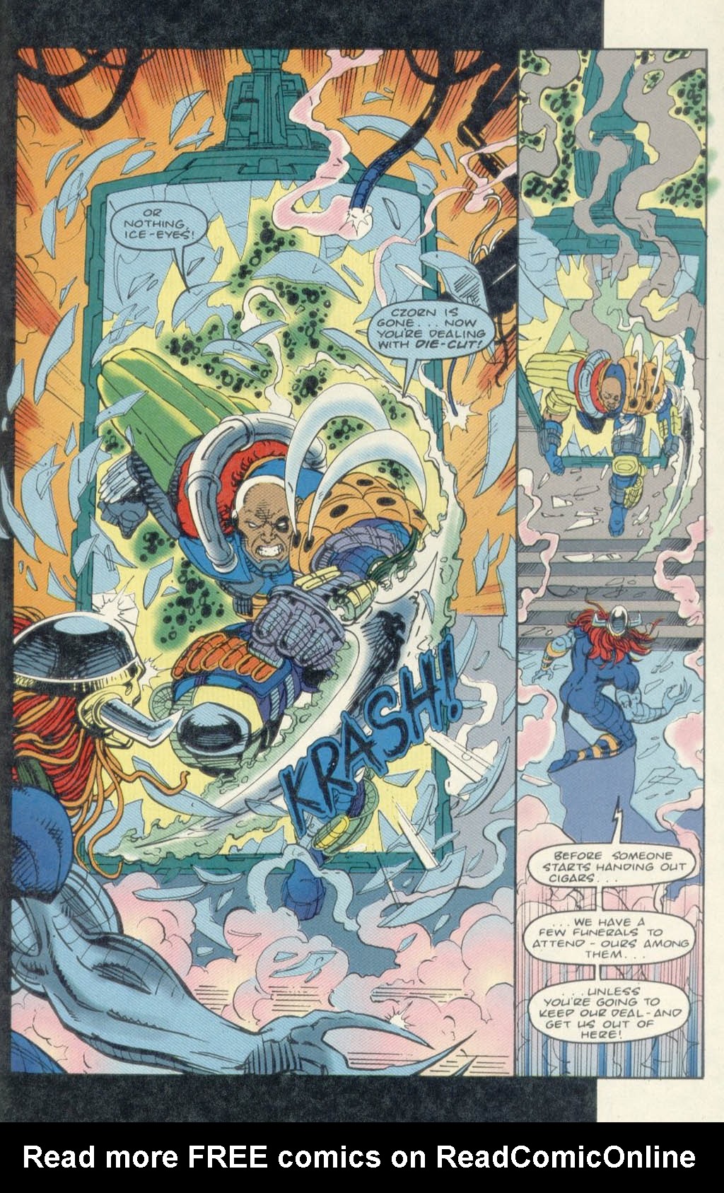 Read online Death's Head II & The Origin of Die Cut comic -  Issue #1 - 22