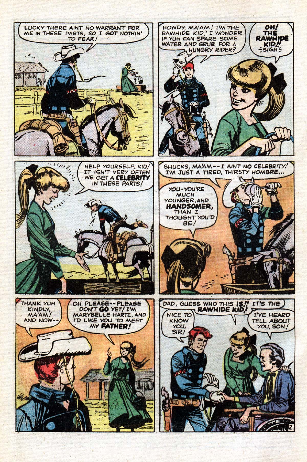 Read online The Mighty Marvel Western comic -  Issue #24 - 3