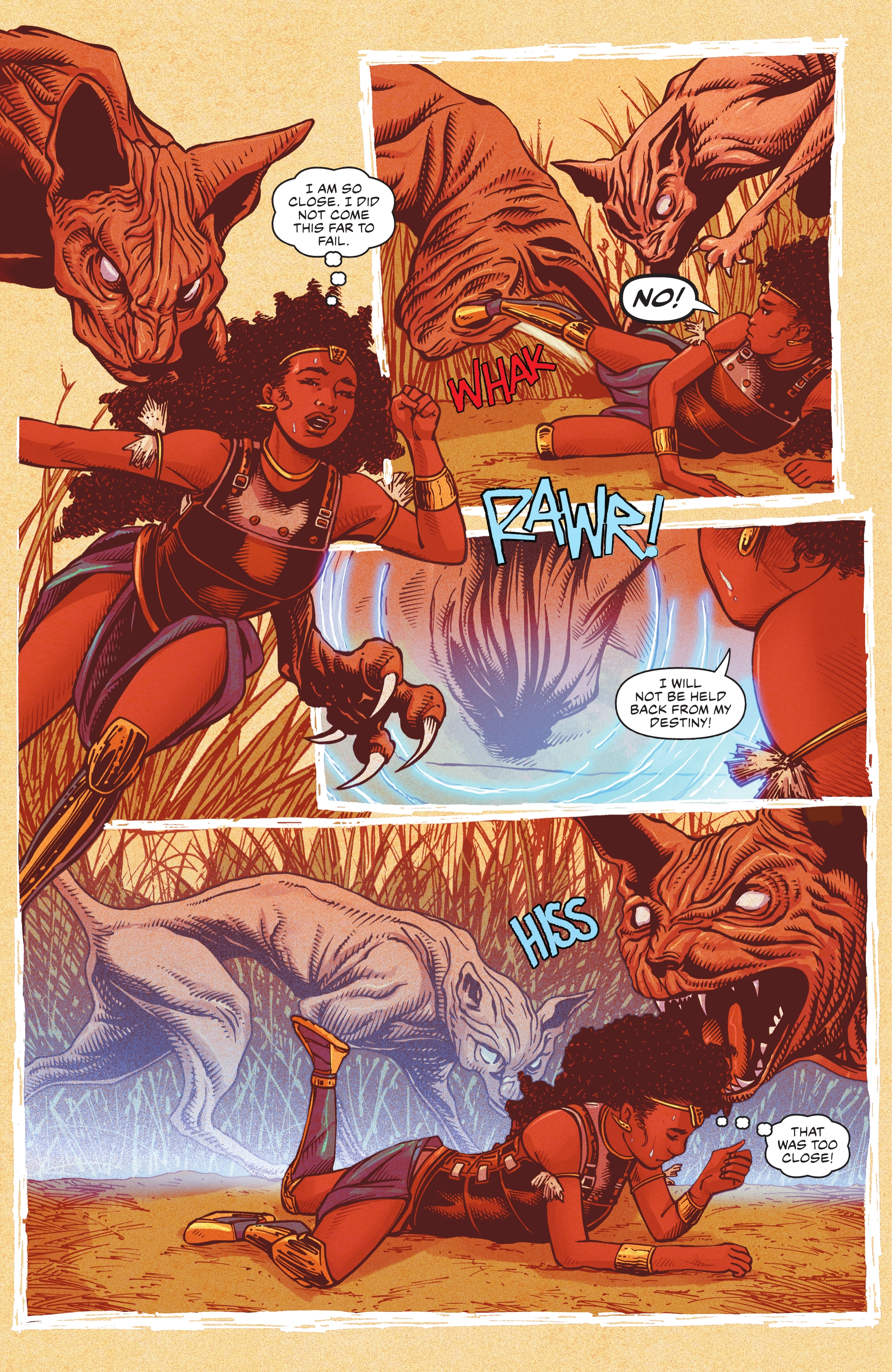 Read online Nubia: Queen of the Amazons comic -  Issue #4 - 8