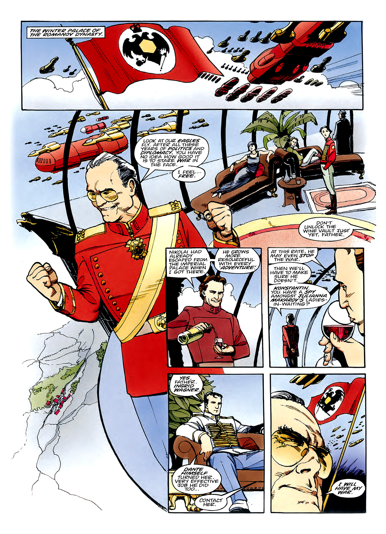 Read online Nikolai Dante comic -  Issue # TPB 3 - 102