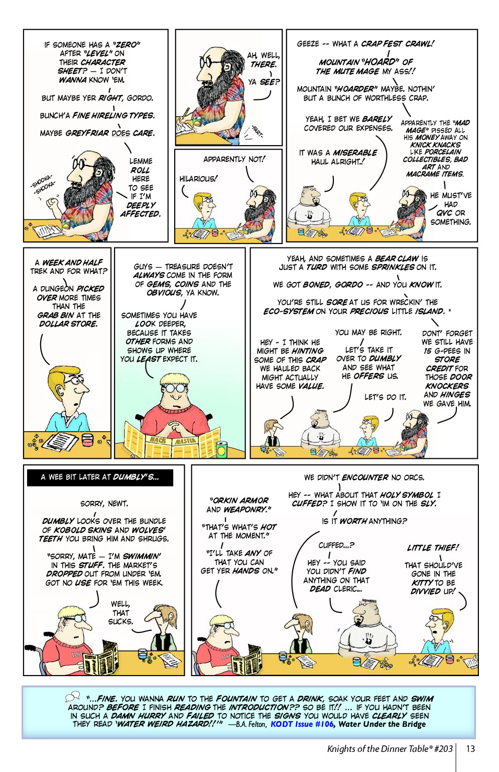Read online Knights of the Dinner Table comic -  Issue #203 - 15
