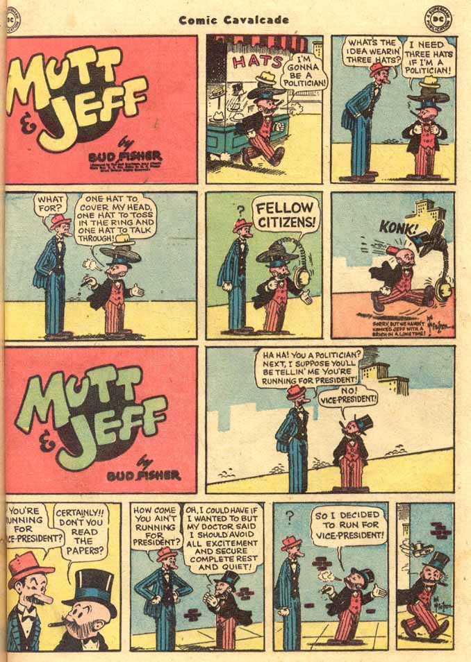 Read online Comic Cavalcade comic -  Issue #25 - 61