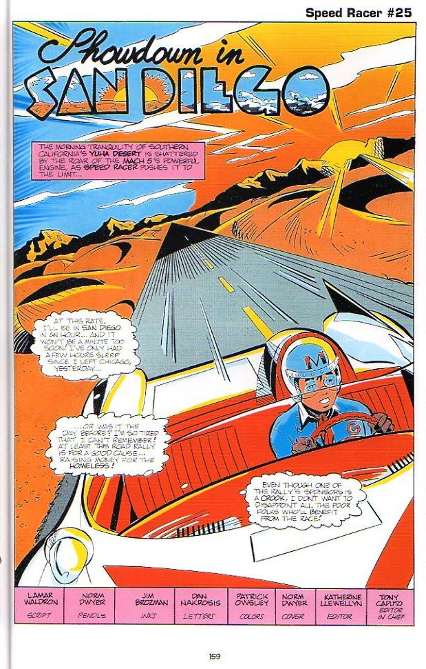 Read online Speed Racer (1987) comic -  Issue #25 - 2