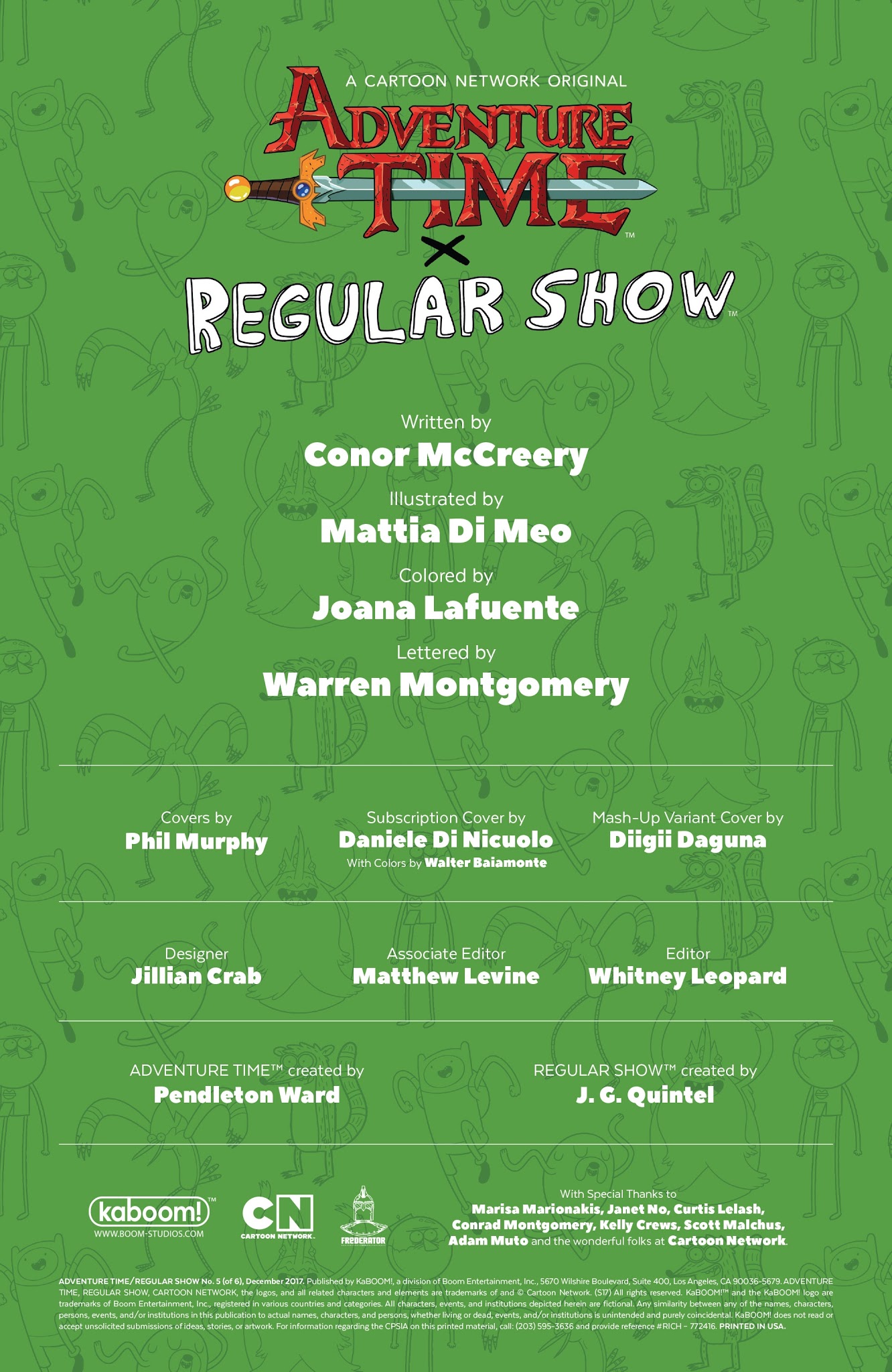 Read online Adventure Time/Regular Show comic -  Issue #5 - 2