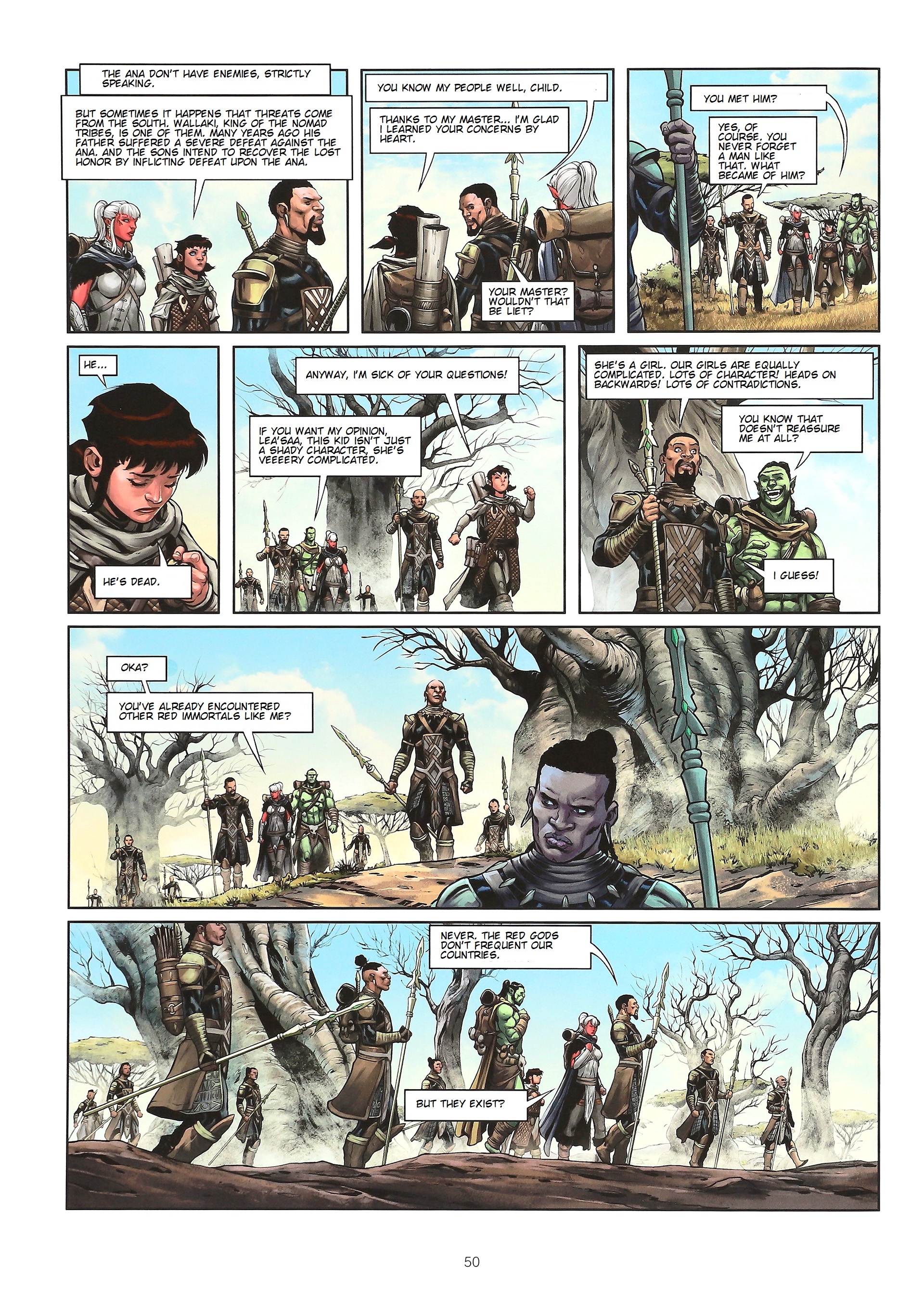 Read online Elves comic -  Issue #29 - 51