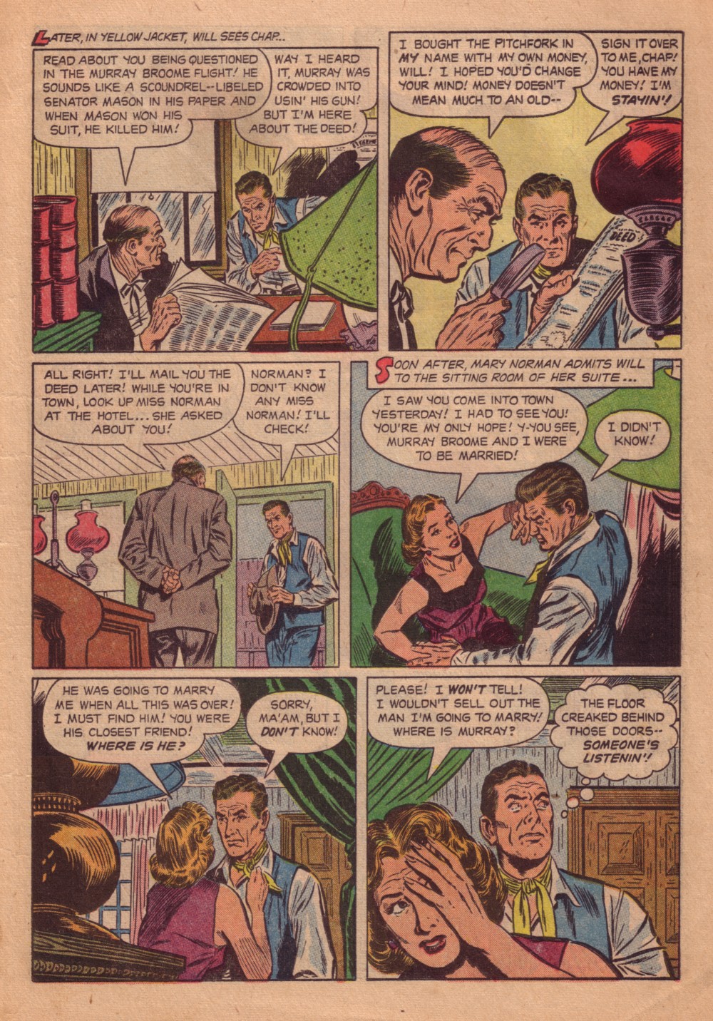 Read online Four Color Comics comic -  Issue #580 - 11