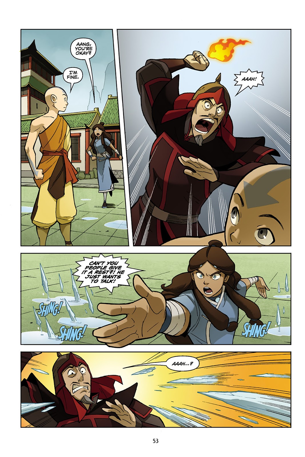 Nickelodeon Avatar: The Last Airbender - The Promise issue Part 1 - Page 54