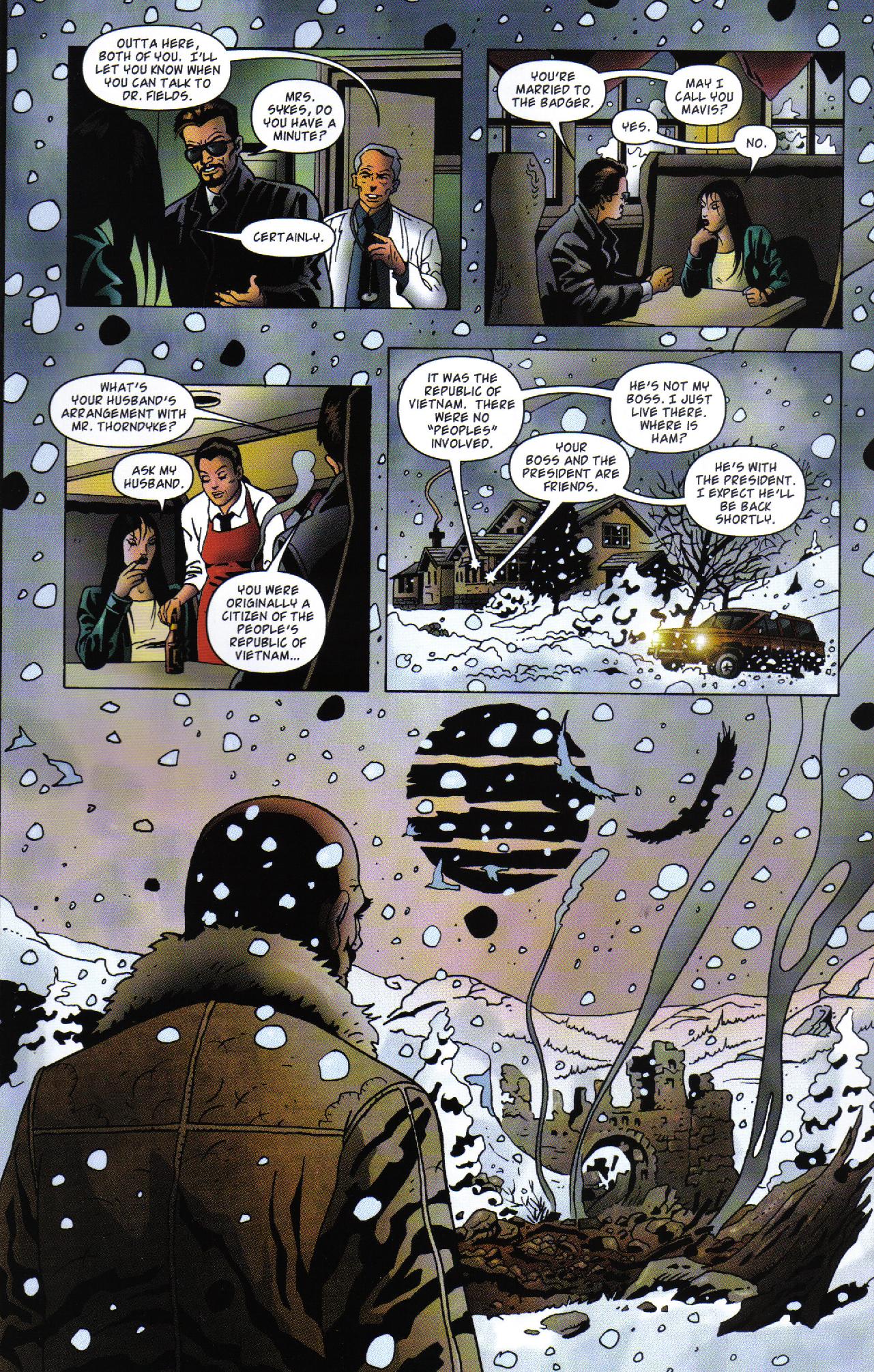 Read online Badger Saves the World comic -  Issue #4 - 5