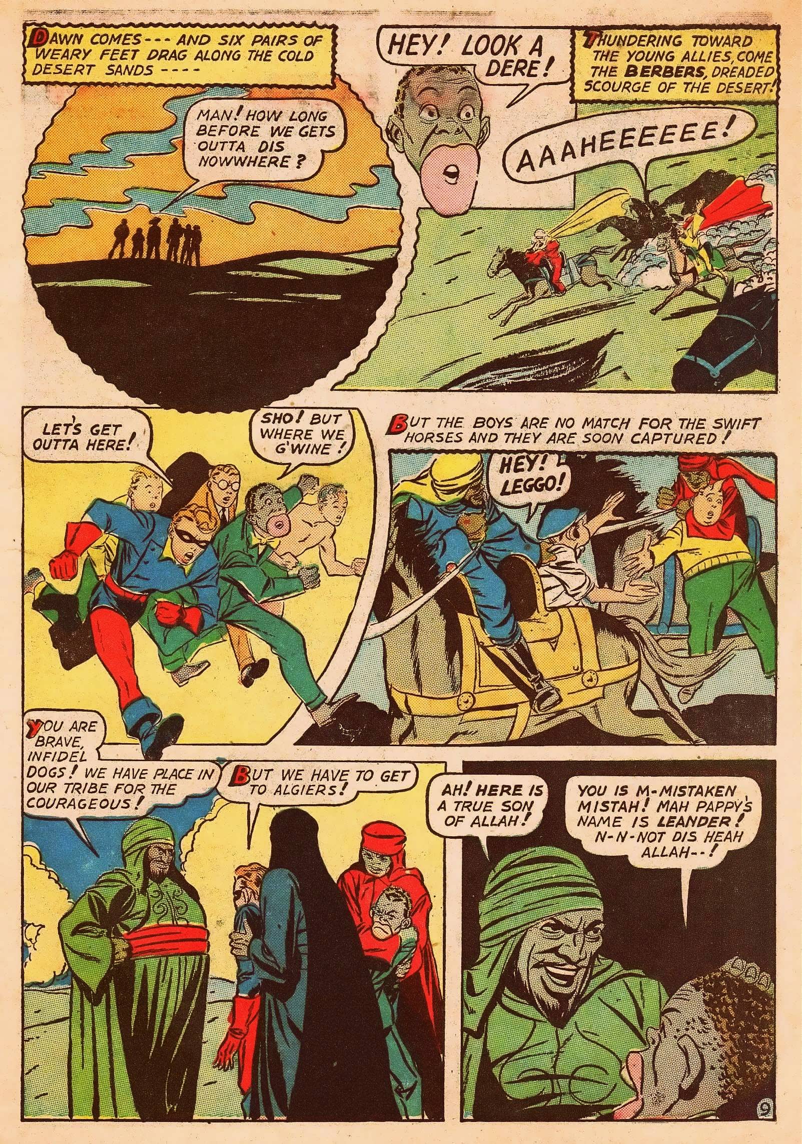 Read online Young Allies Comics comic -  Issue #8 - 10