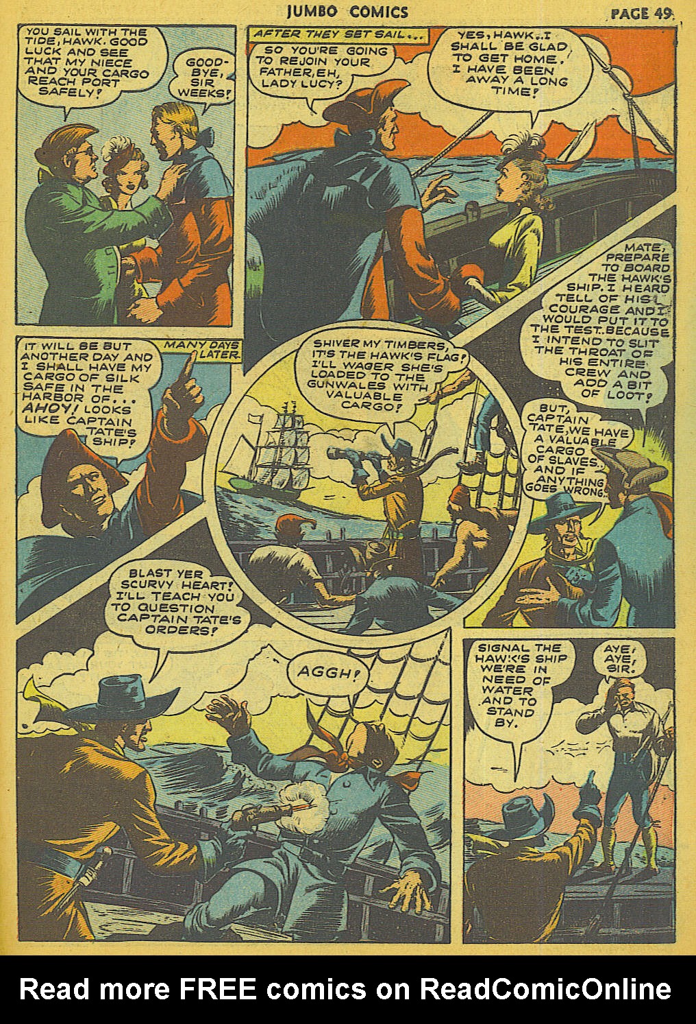 Read online Jumbo Comics comic -  Issue #49 - 51