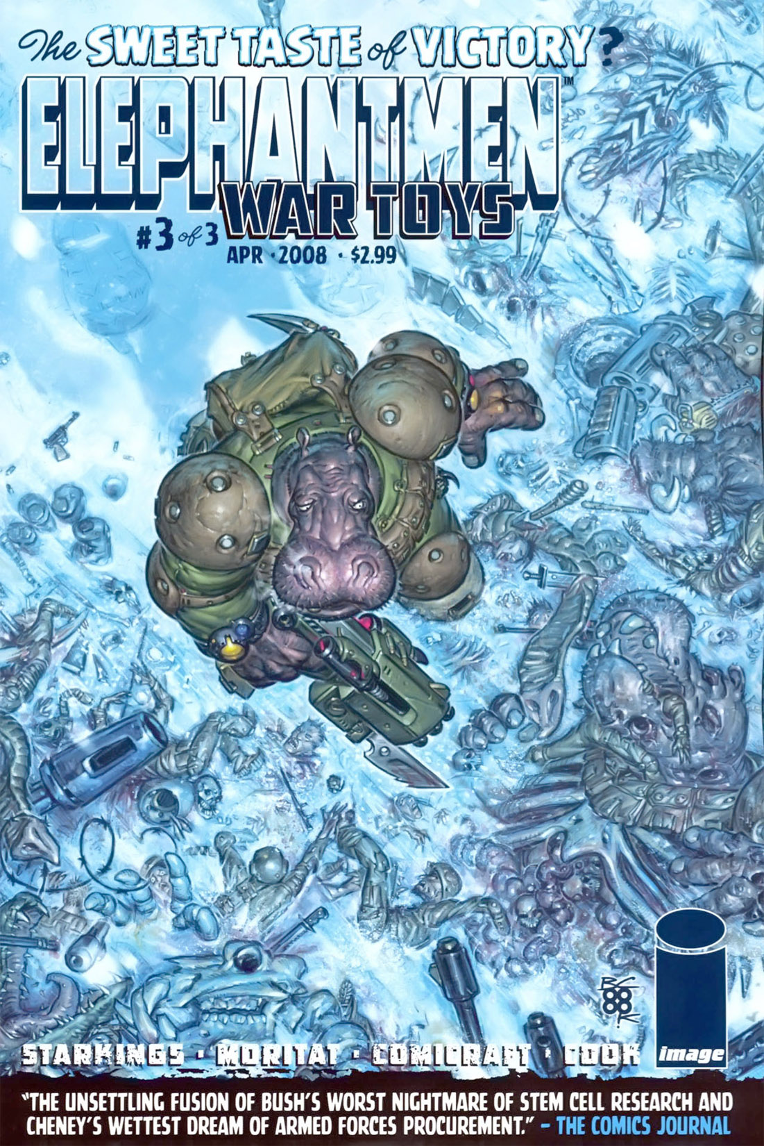Read online Elephantmen: War Toys comic -  Issue #3 - 1