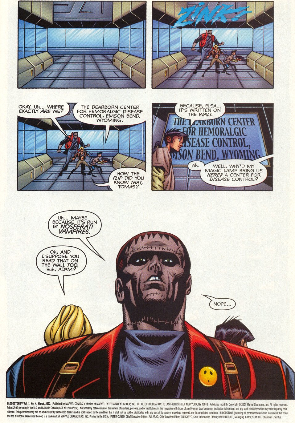 Read online Bloodstone comic -  Issue #4 - 2