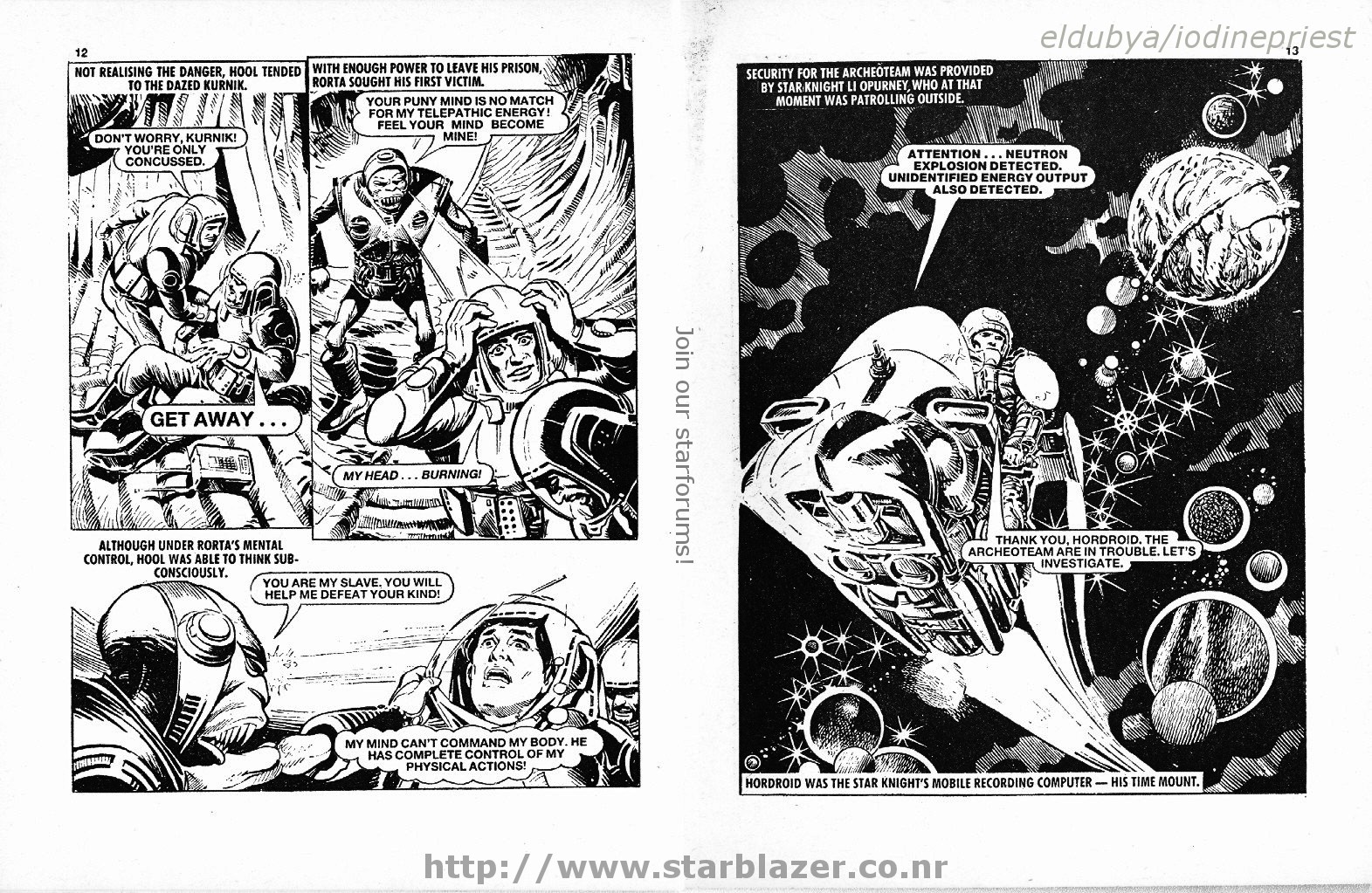 Read online Starblazer comic -  Issue #171 - 8