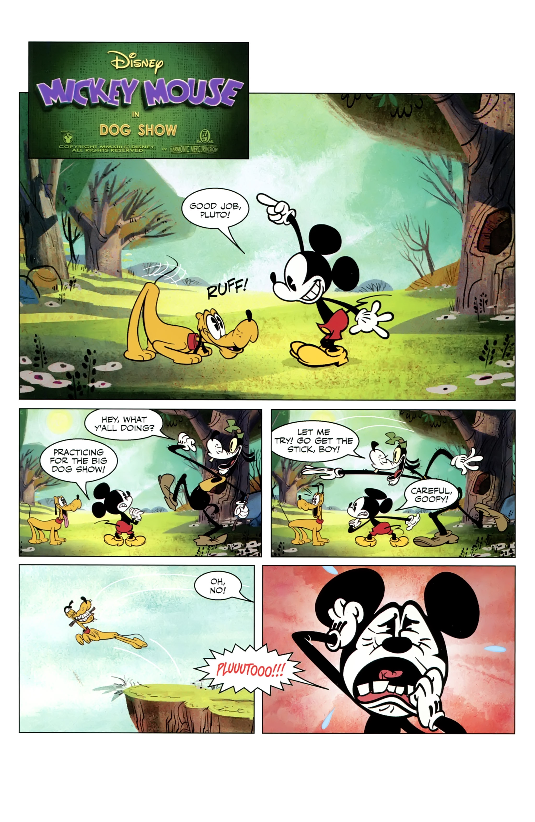 Read online Mickey Mouse Shorts: Season One comic -  Issue #1 - 3