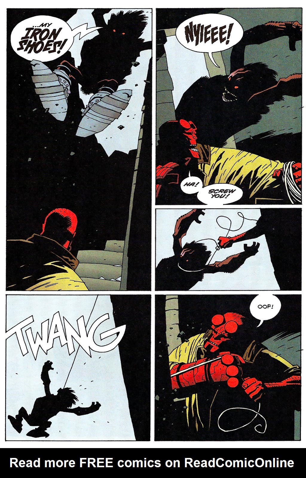 Read online Hellboy: The Corpse and the Iron Shoes comic -  Issue # Full - 31