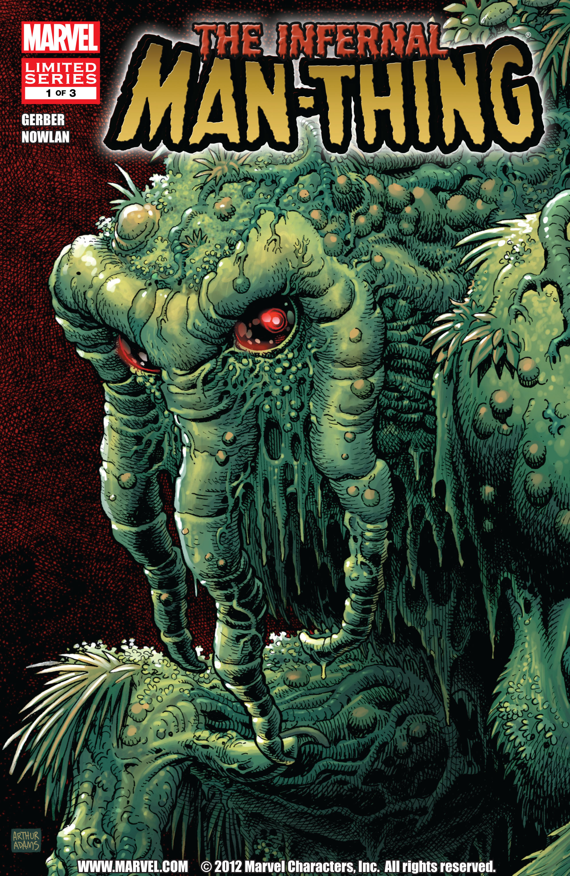 Read online Infernal Man-Thing comic -  Issue #1 - 1
